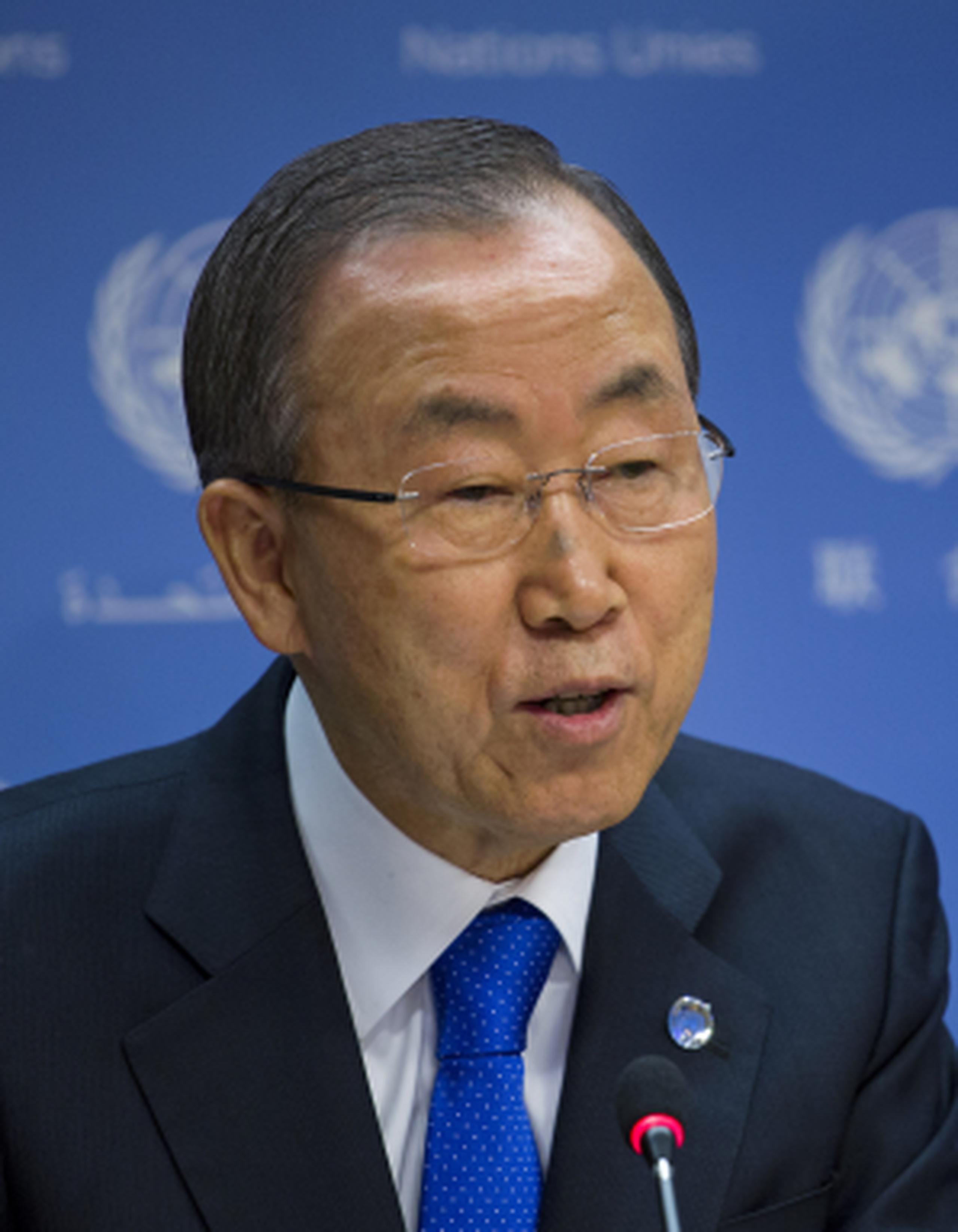 El secretario general Ban Ki-moon podría ir más allá de las conclusiones de los inspectores y describir quién lo hizo, dijo uno de los diplomáticos. (AP Photo/Craig Ruttle)