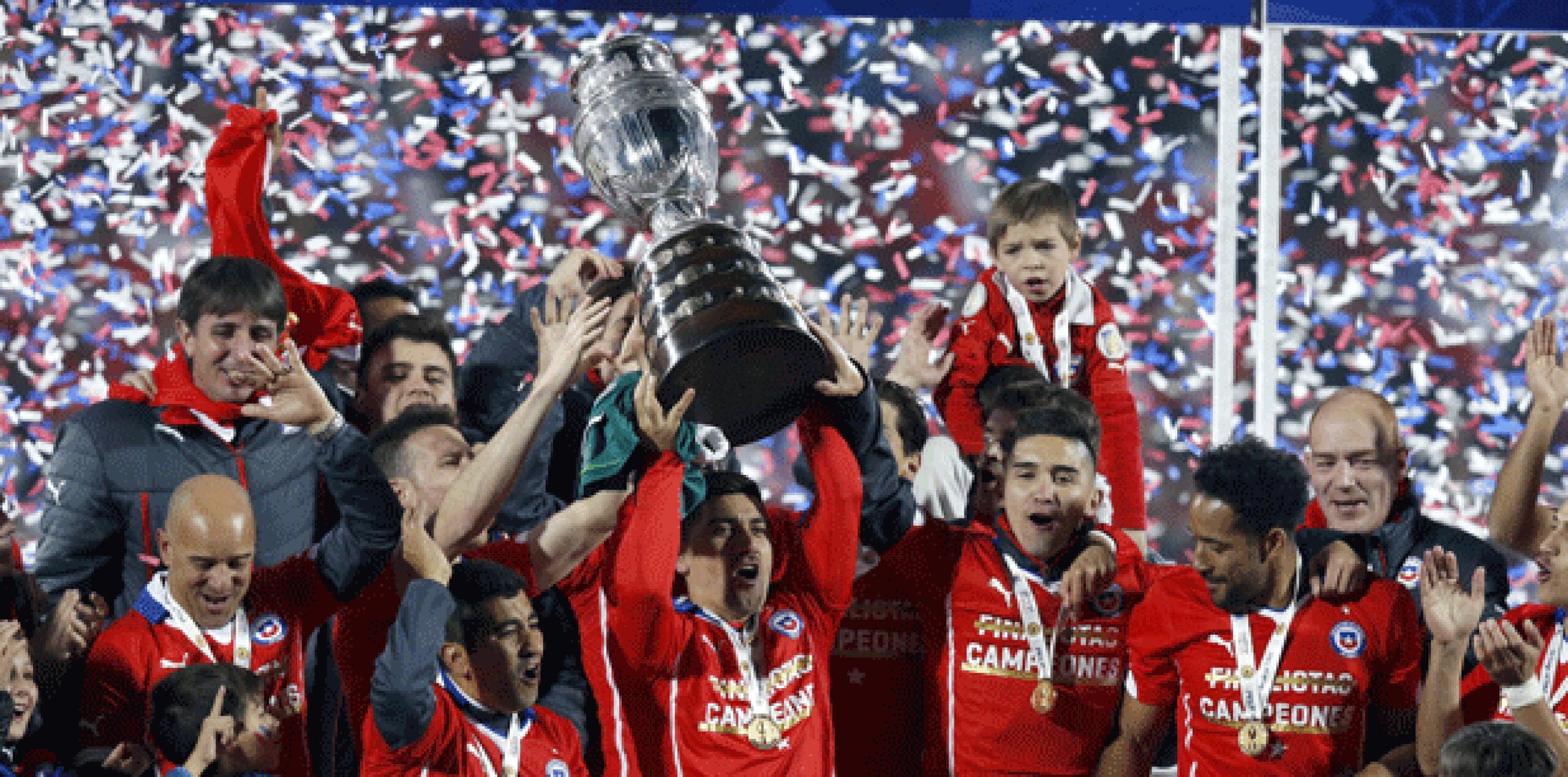 Chile estará en 2017 en la Copa Confederaciones en Rusia como representante de Sudamérica. (EFE)