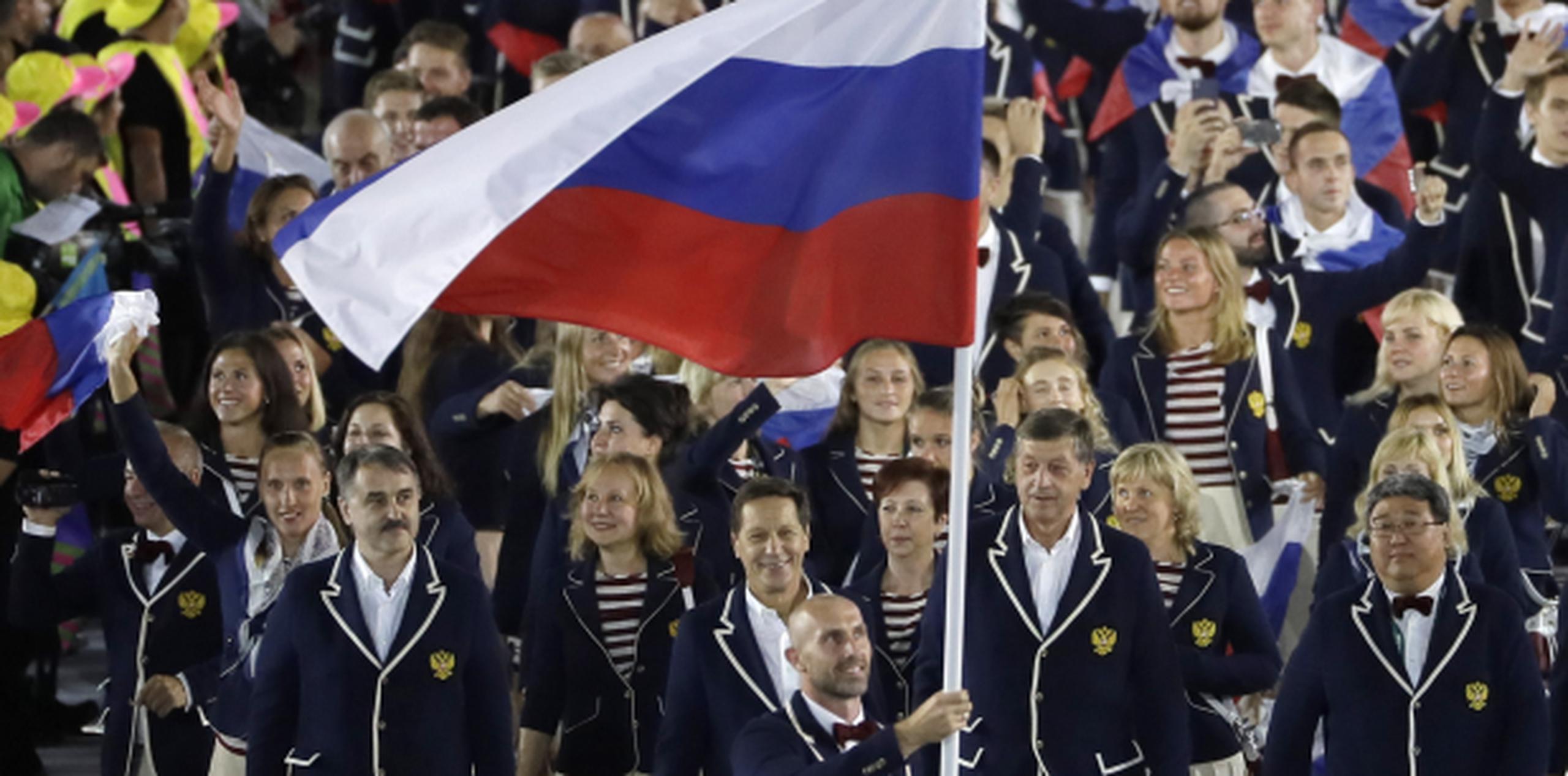 Rusia terminó en segundo lugar en el medallero de los Paralímpicos de Londres 2012 y preparaba una delegación de 267 atletas para 18 deportes en Río. (AP)