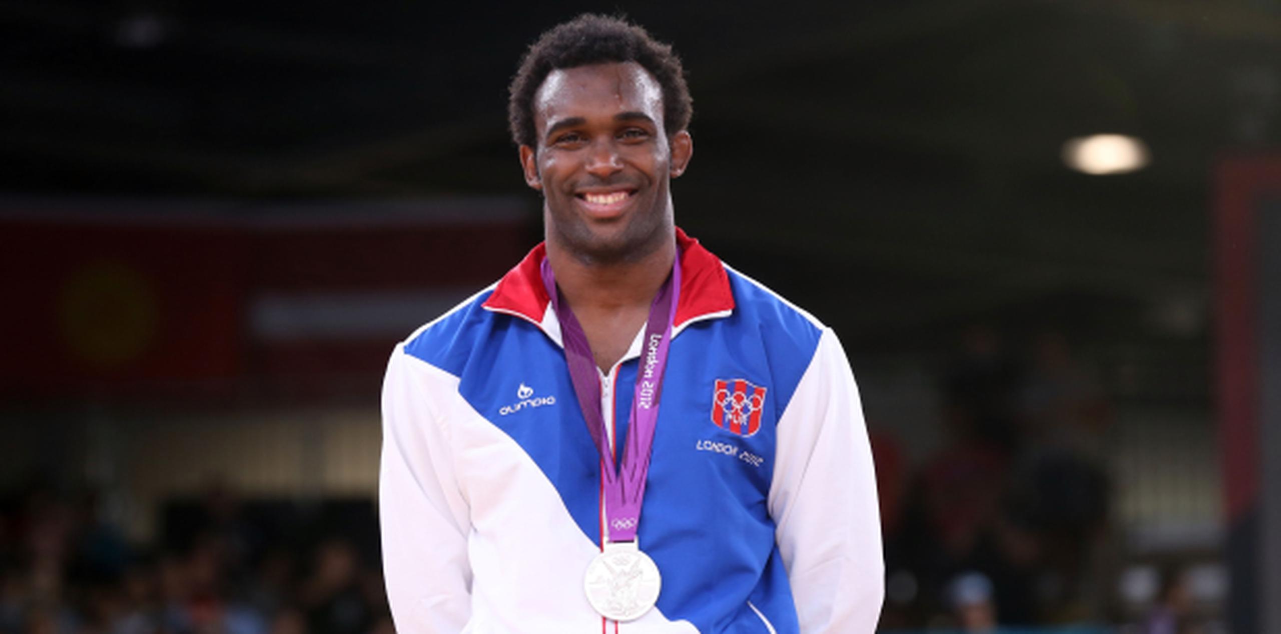 Jaime Espinal consiguió la medalla de plata en las Olimpiadas de Londres 2012. (Archivo)