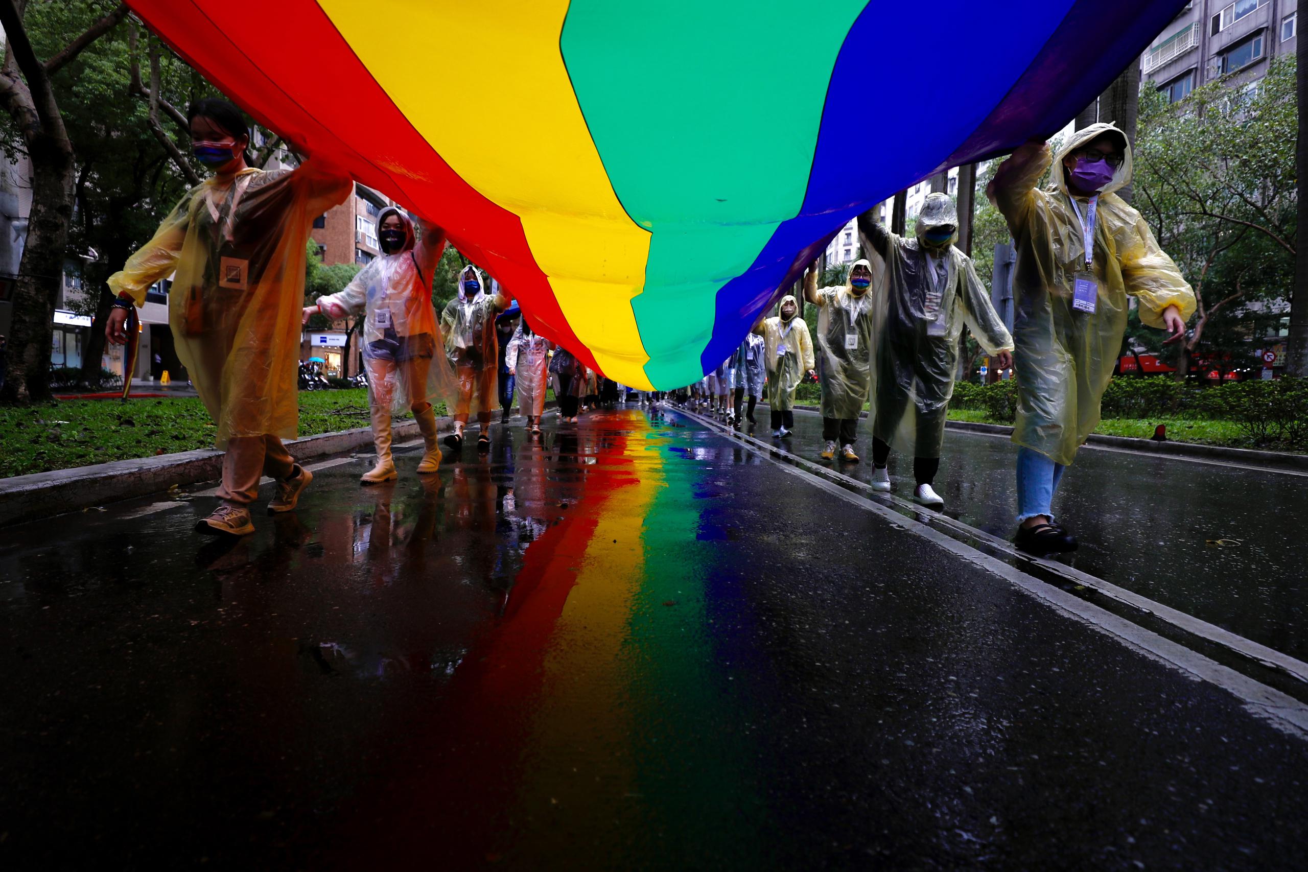 Foto de archivo de una manifestación del orgullo LGTBI. EFE/EPA/RITCHIE B. TONGO
