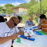 Liberan las emociones a través de la pintura 