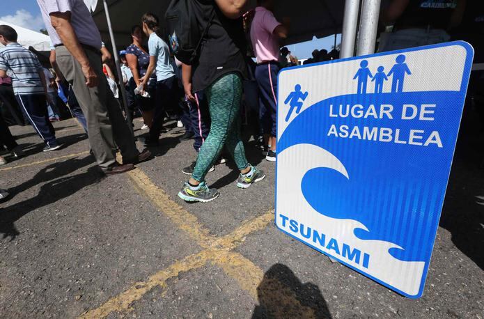 Cómo trascurrió el simulacro de tsunami nacional