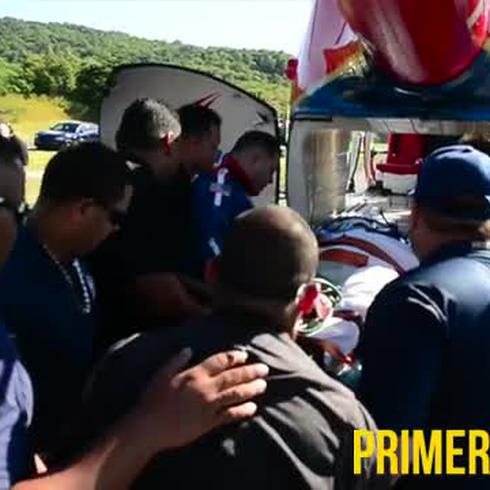 Transportan a menor herido tras accidente en expreso Luis A. Ferré