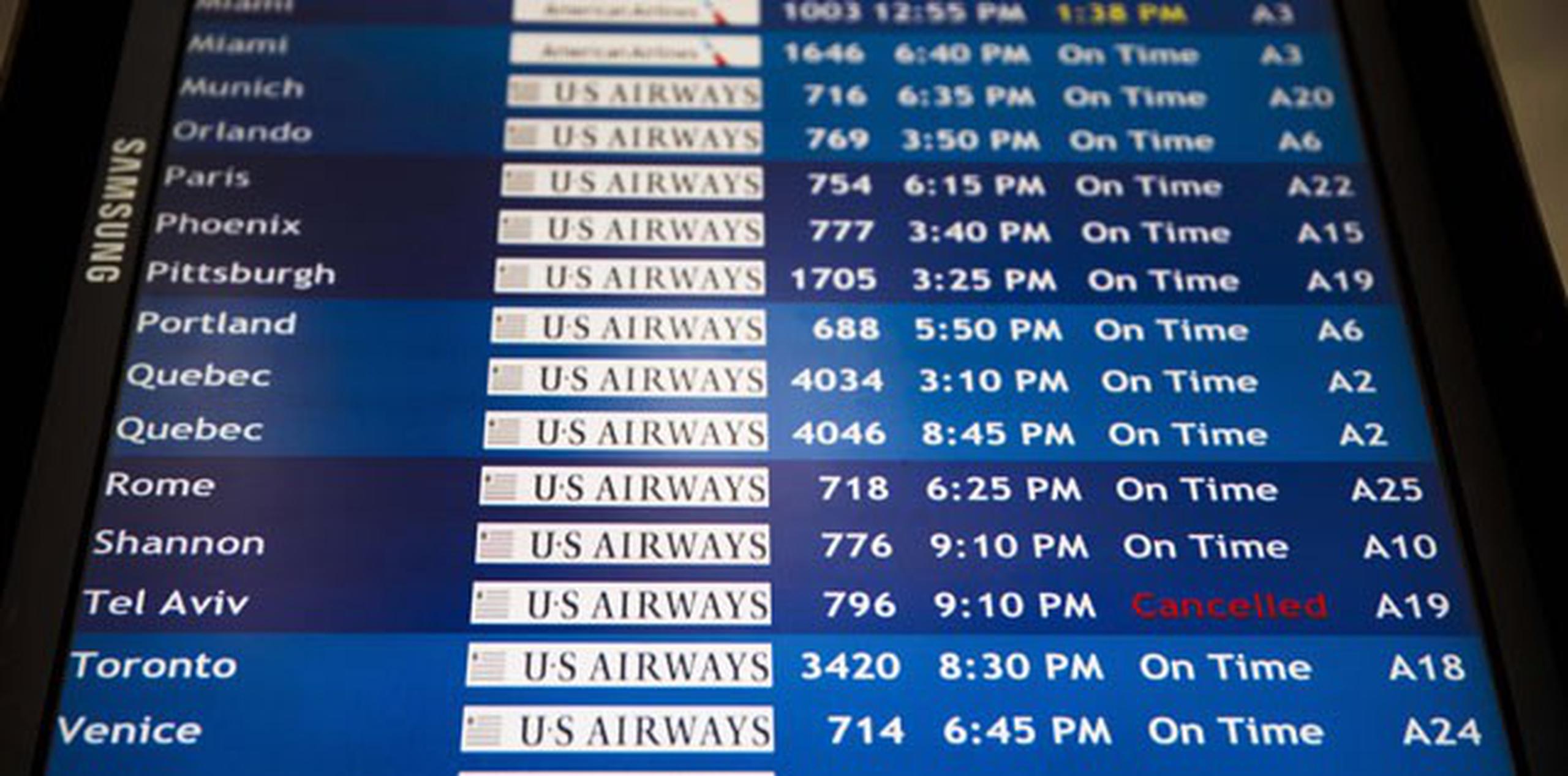 La FAA dijo en un comunicado que la prohibición de los vuelos era por 24 horas comenzando a las 12:15 de la tarde del martes. (AP Photo/Matt Rourke)