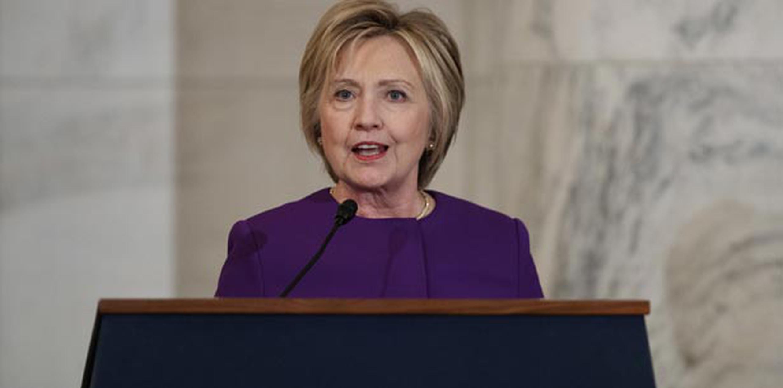 Hillary Clinton (Archivo/AP)