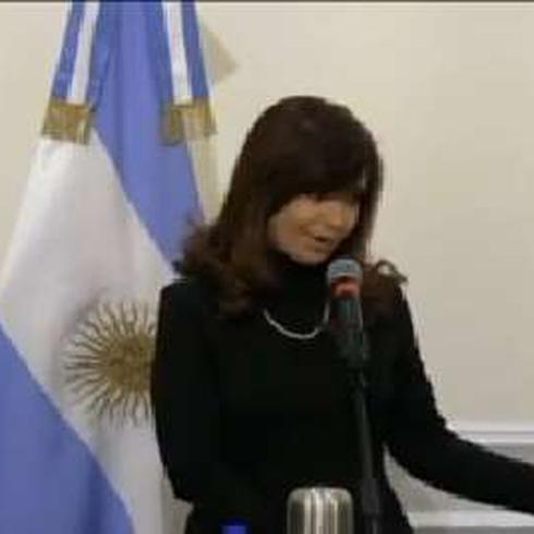 Cristina Fernández habla con el papa Francisco