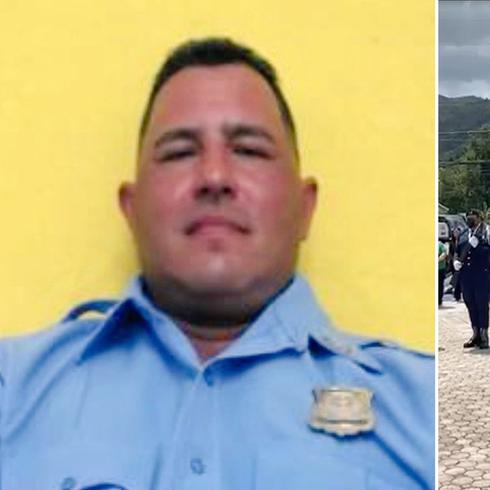 Emotivo homenaje al policía Erasmo García Torres