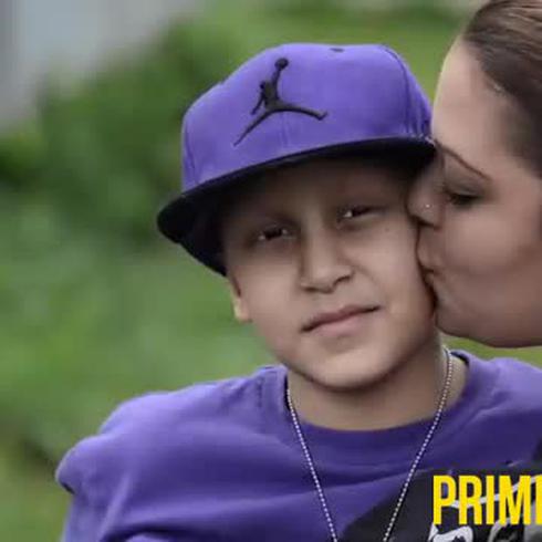 Omaira Pérez, madre de Kenny Marerro, paciente de cáncer