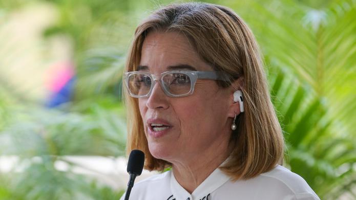 Alcaldesa saliente de San Juan, Carmen Yulín Cruz.