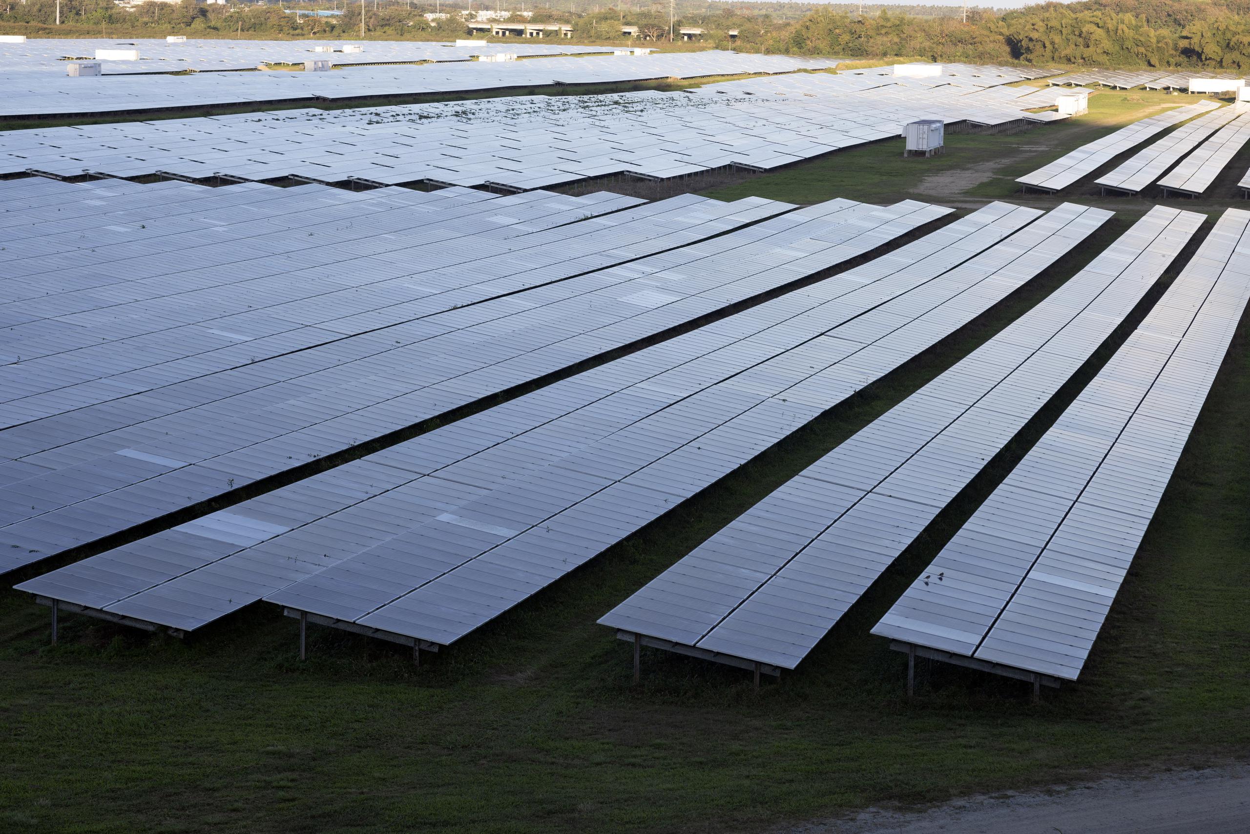 Vista parcial  de paneles solares de Humacao Solar Proyect, donde una vez fue una finca agrícola. 

FOTO POR:  
xavier.araujo@gfrmedia.com
Xavier Araujo / GFR Media