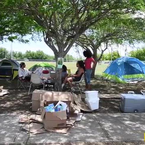Un recorrido por el campamento de la UPR de Ponce