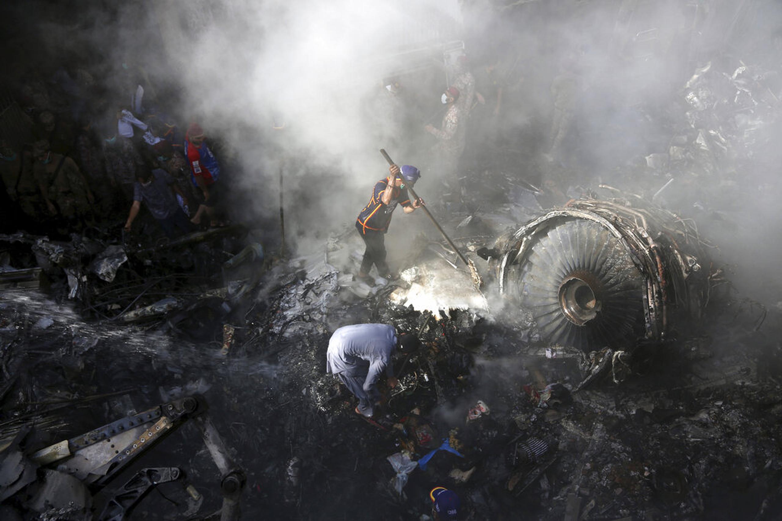 El pasado 22 de mayo, 97 personas murieron tras estrellarse un avión de Pakistan International Airlines en la ciudad de Karachi.