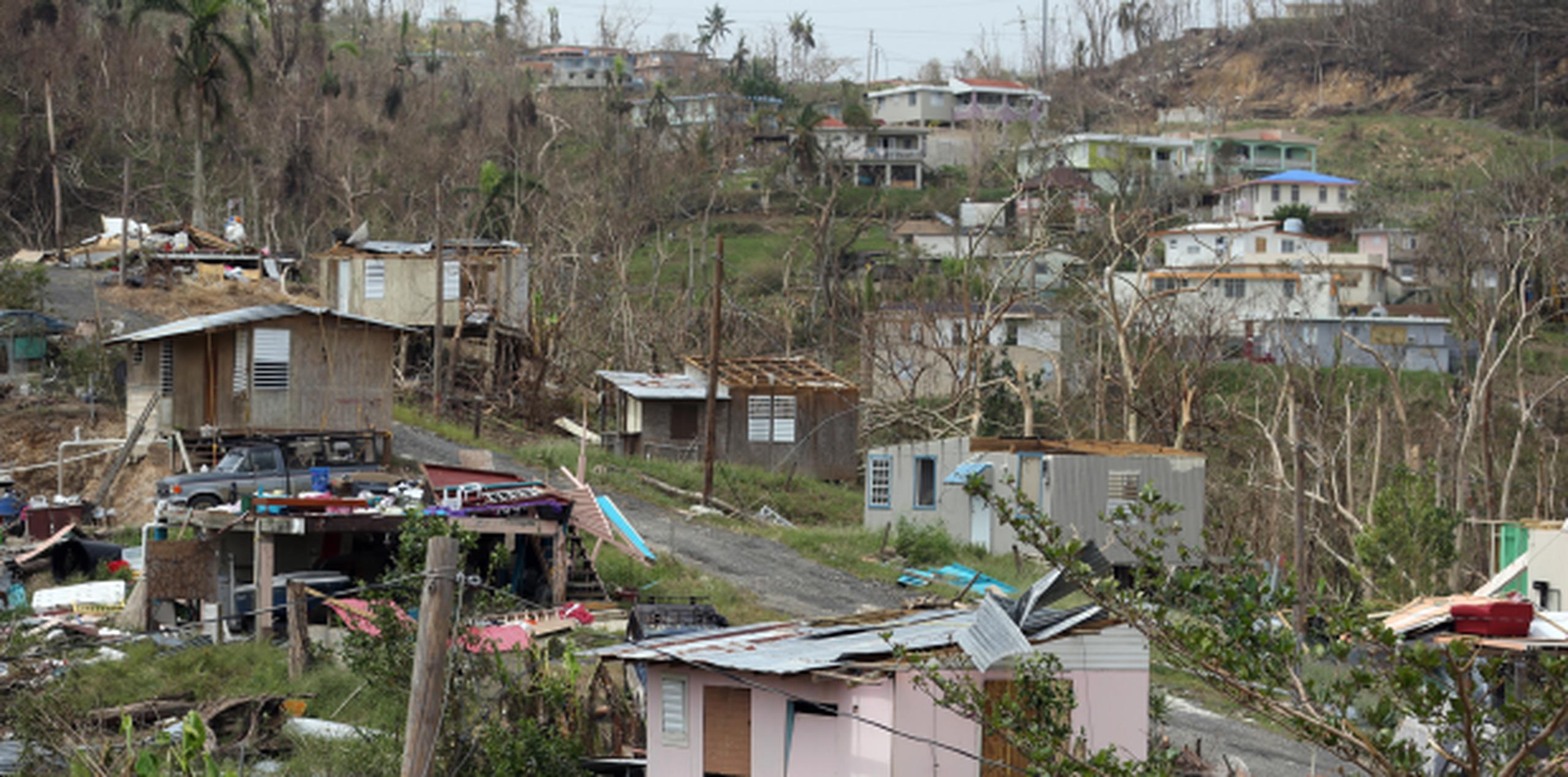 Daños causados por el huracán María en el sector Villa Josco en Toa Alta. (juan.martinez@gfrmedia.com)