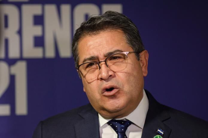 El expresidente de Honduras, Juan Orlando Hernández, fue extraditado el pasado jueves.