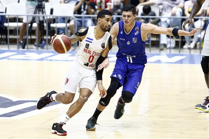 El boricua Jezreel de Jesús (0) fue la clave en el triunfo del Real Estelí sobre Minas el domingo en la noche en las semifinales de la Liga de Campeones de FIBA Americas.