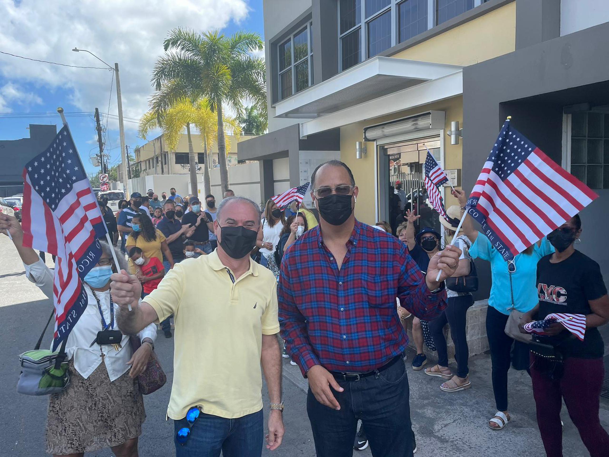 Estadistas celebraron la ciudadanía estadounidense en San Juan.