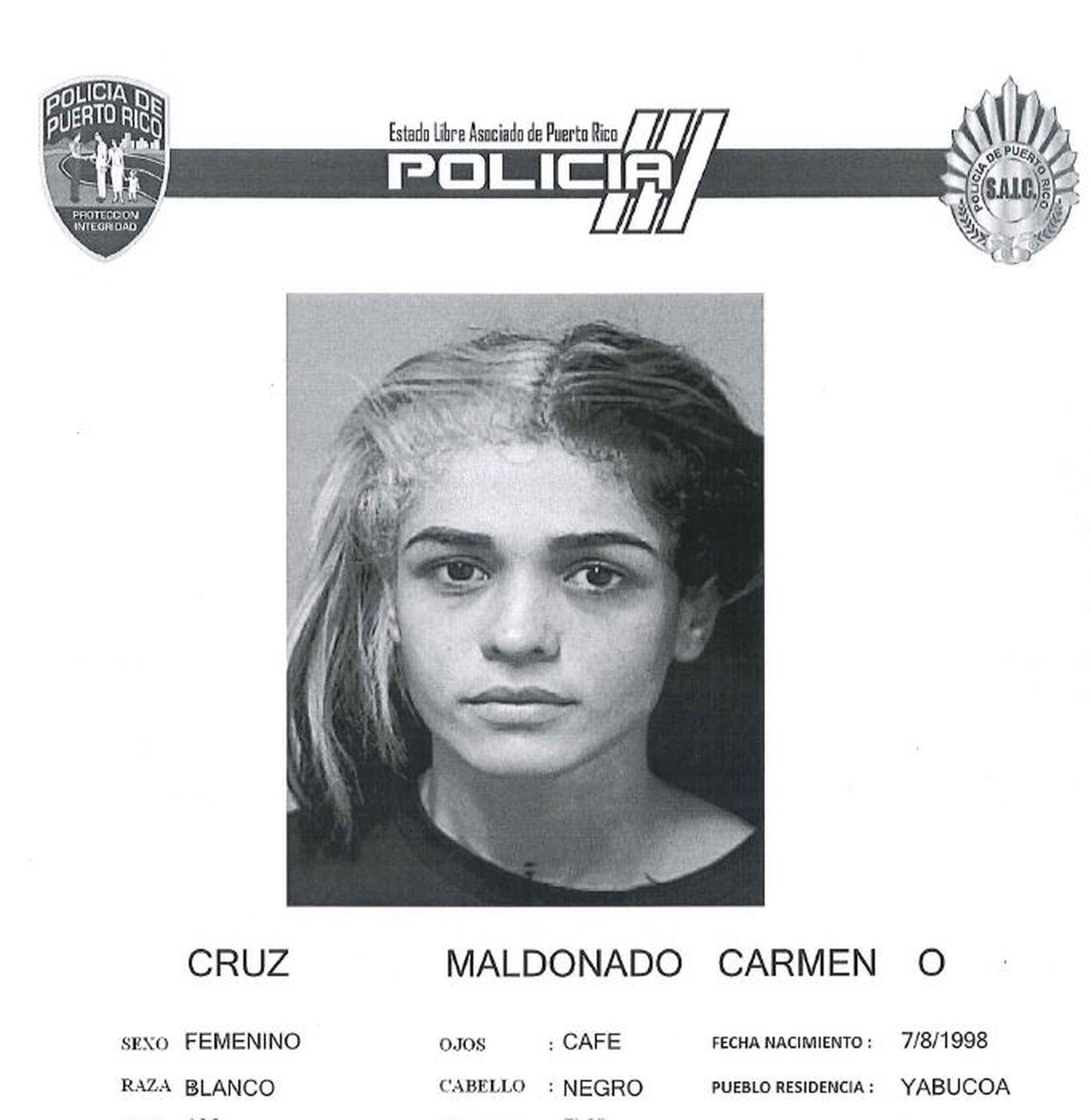 Carmen Maldonado Cruz. acusada de tentativa de asesinato