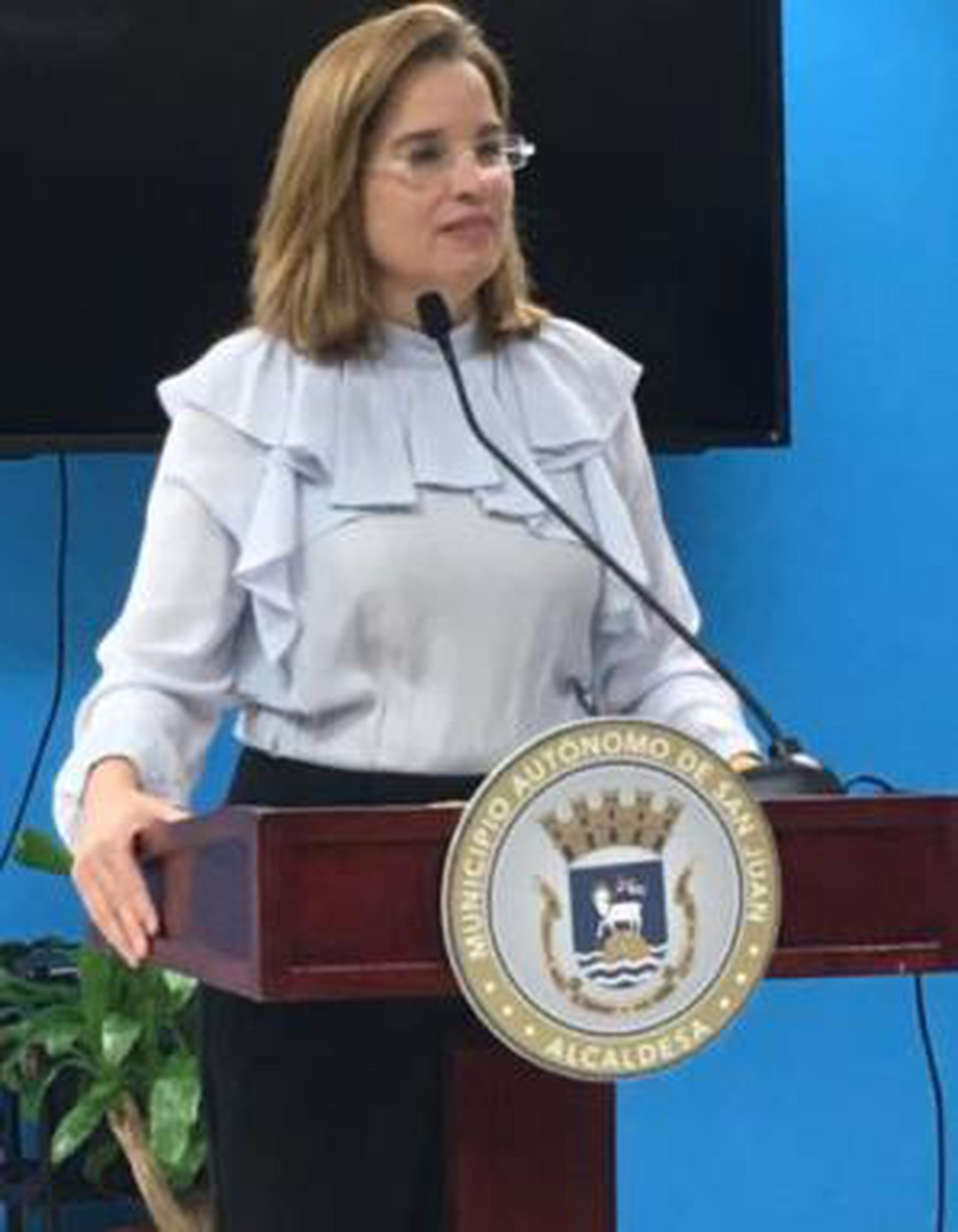 Carmen Yulín Cruz Soto, alcaldesa de San Juan (maribel.hernandez@gfrmedia.com)