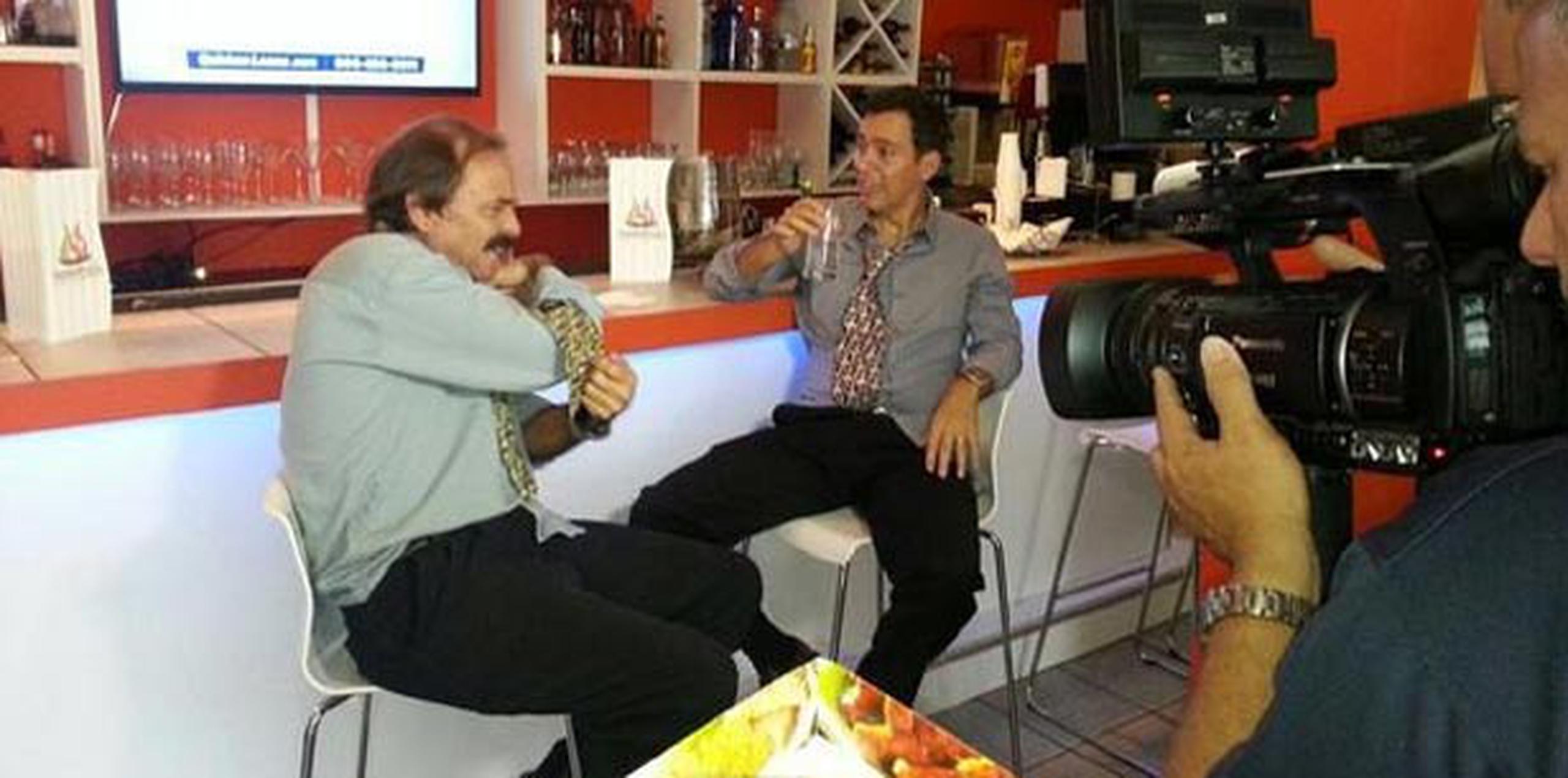 René Monclova y Jorge Castro les darán vida a “los borrachitos” en el nuevo programa de Telemundo, “Raymond Arrieta y sus amigos”. (Suministrada)