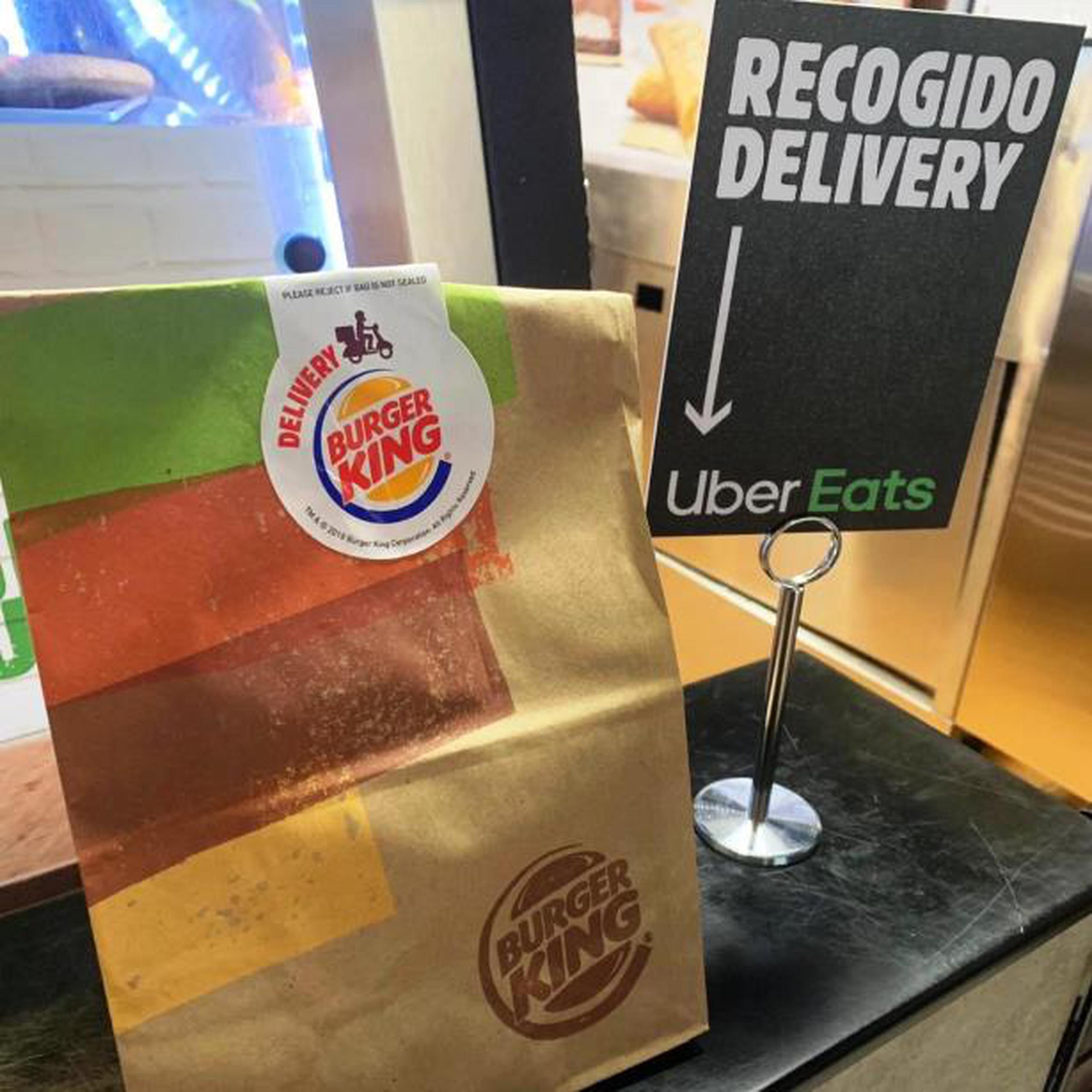 Burger king deals uber eats
