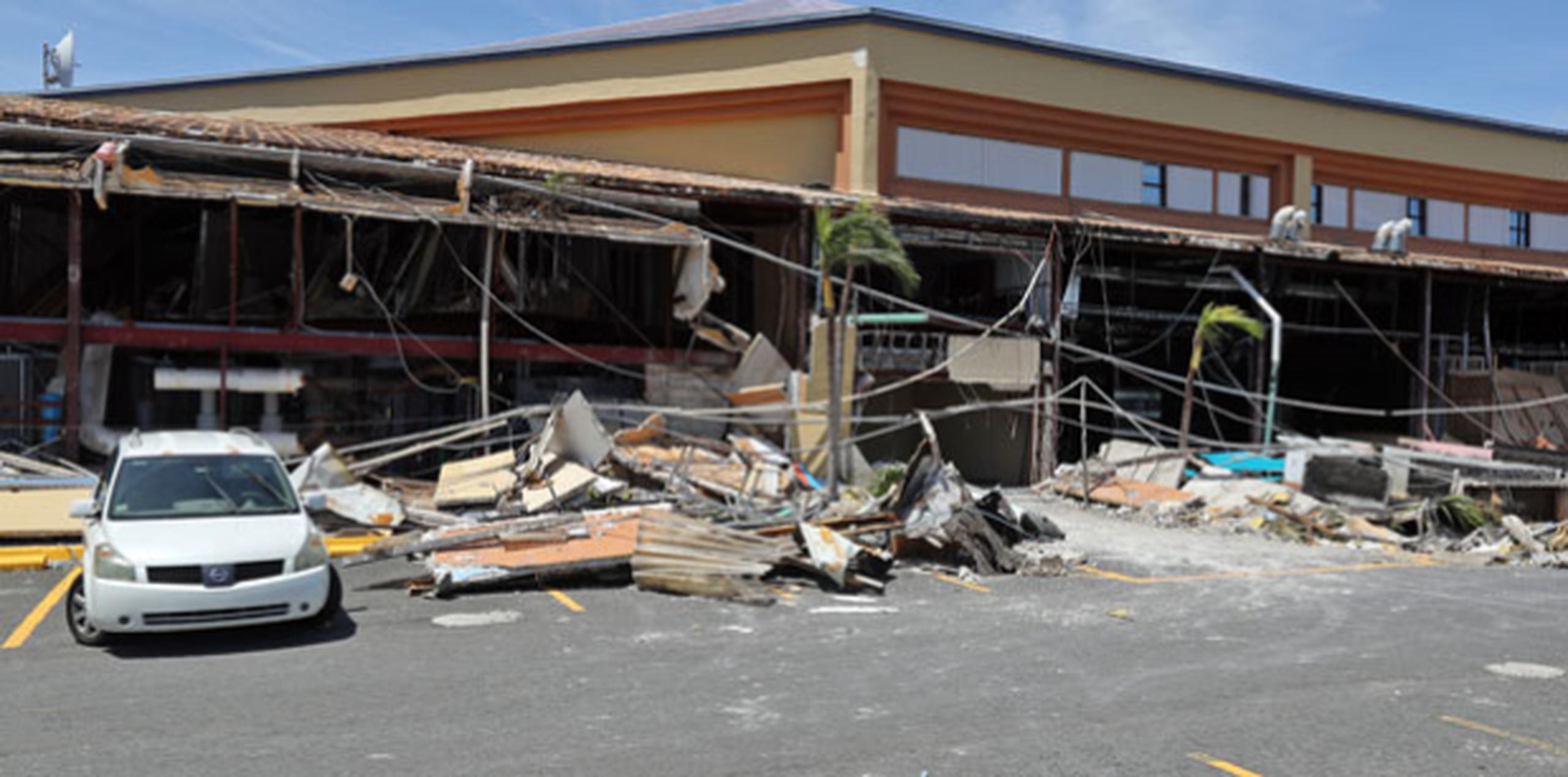 La iglesia sufrió daños estructurales tras el azote del huracán María en septiembre pasado. (juan.martinez@gfrmedia.com)
