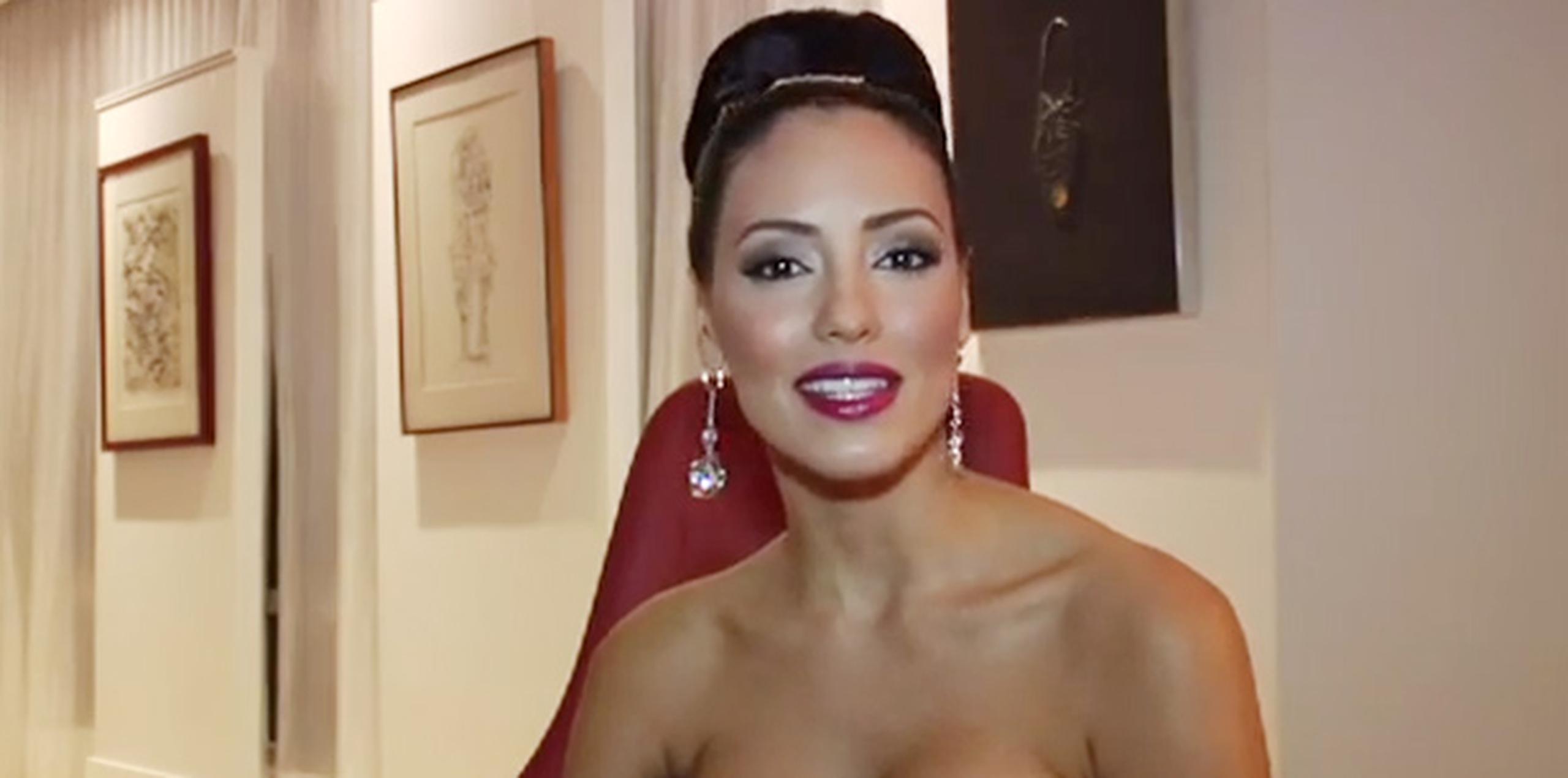 La actual Miss Universe Puerto Rico, Monic Marie Pérez, participó de esta campaña en la que llevan un mensaje en contra de este mal social que afecta a miles de jóvenes alrededor del mundo. (Suministrada)