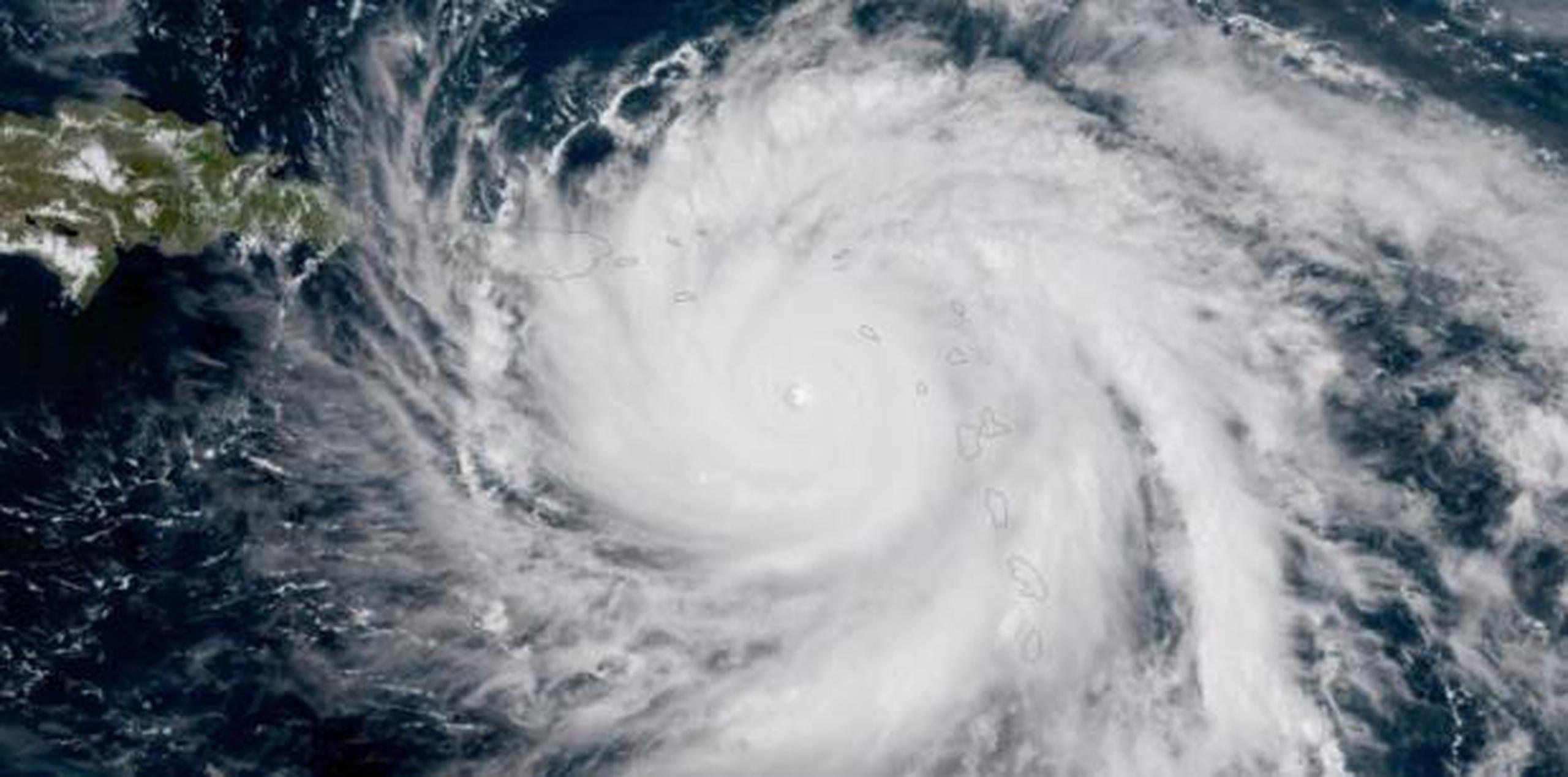 En los últimos 30 días, ha habido en promedio huracanes más grandes, con vientos superiores a 110 millas. En la foto, el huracán Maria. (NOAA)
