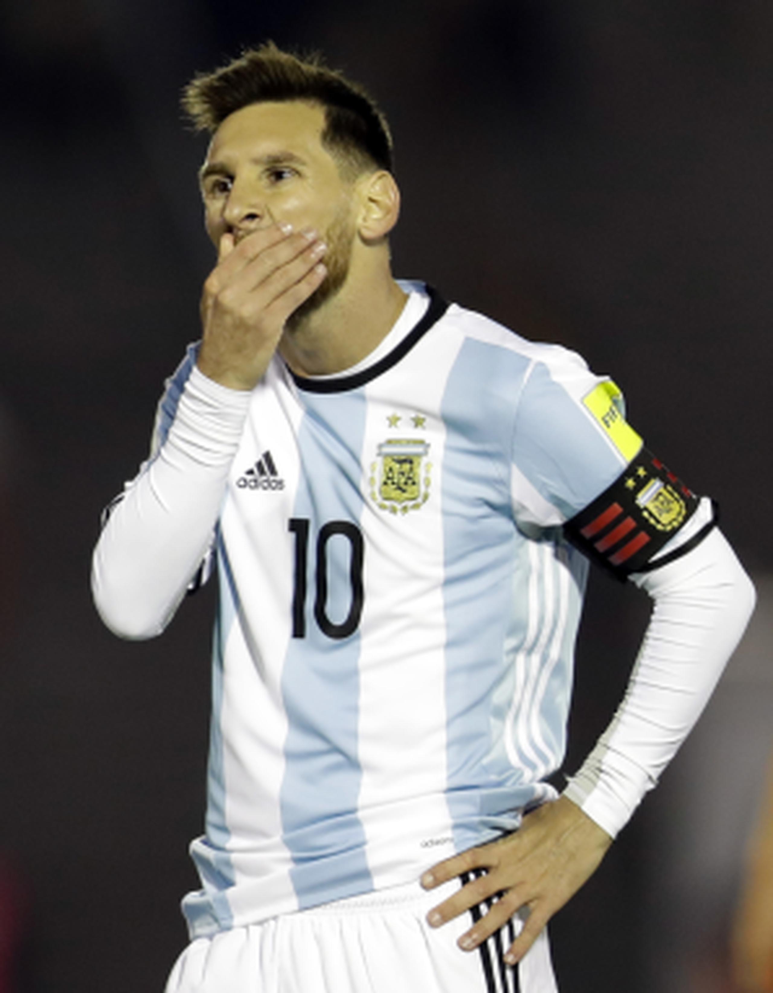 Lionel Messi tuvo un retorno lucido a la selección argentina. (AP/Natacha Pisarenko)