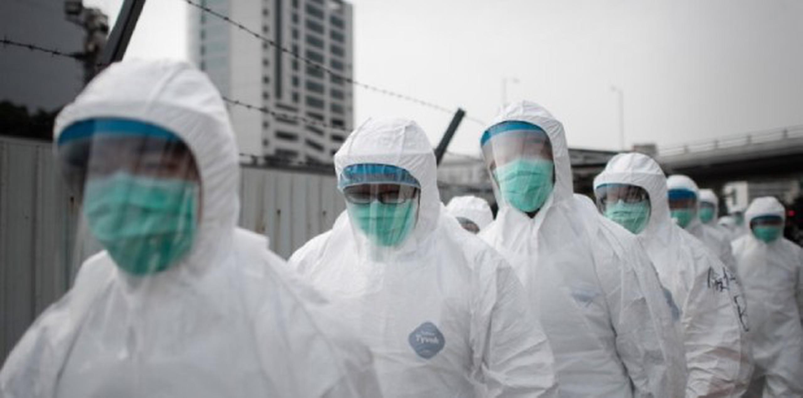 Se proyectan de entre 15 a 130 casos de ébola en Estados Unidos en lo que queda del año.(AFP PHOTO / FILES / Philippe Lopez)