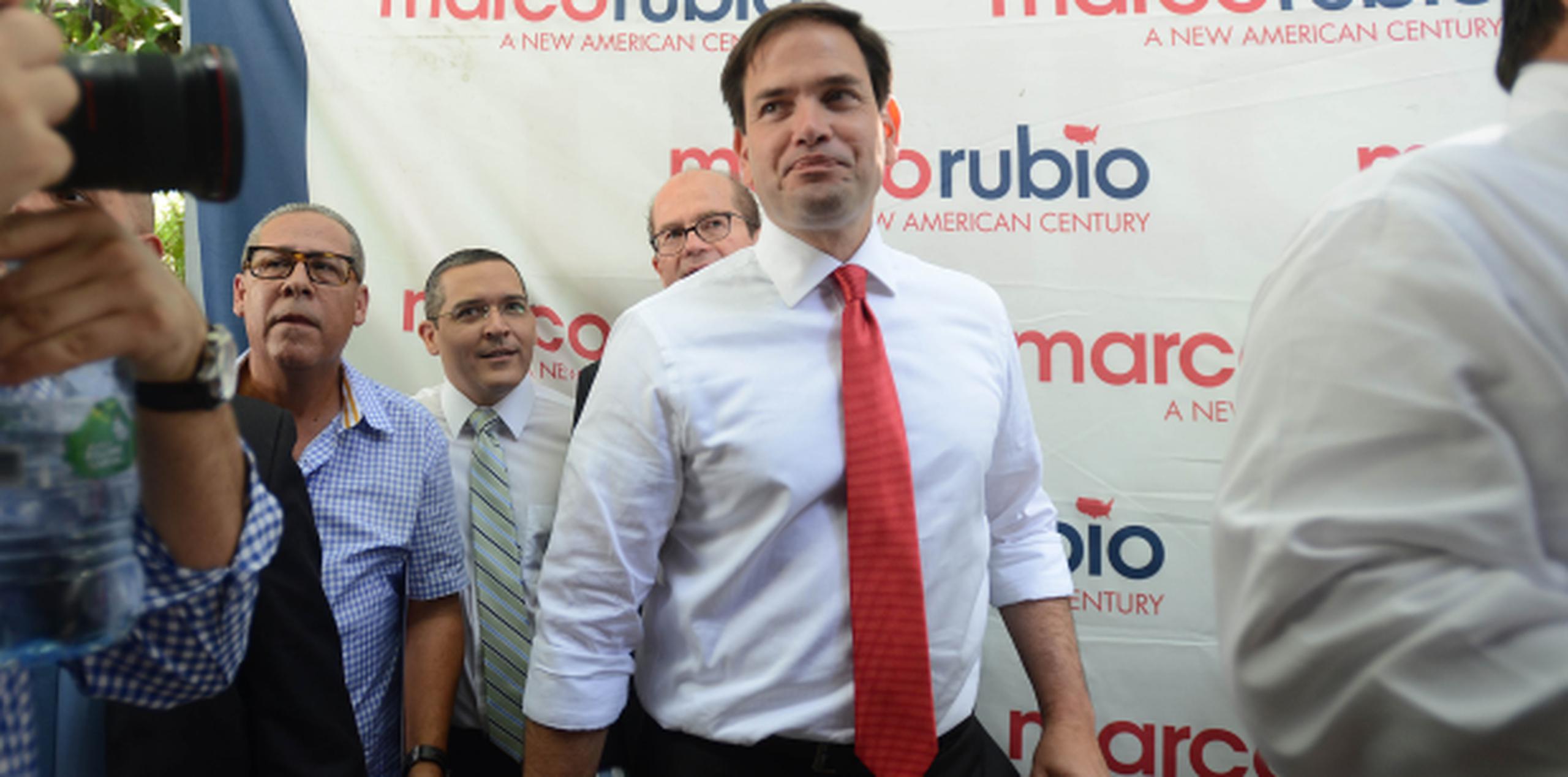 Rubio asistirá a un evento de recaudación de fondos y se reunirá con sus seguidores en San Juan. (ana.abruna@gfrmedia.com)