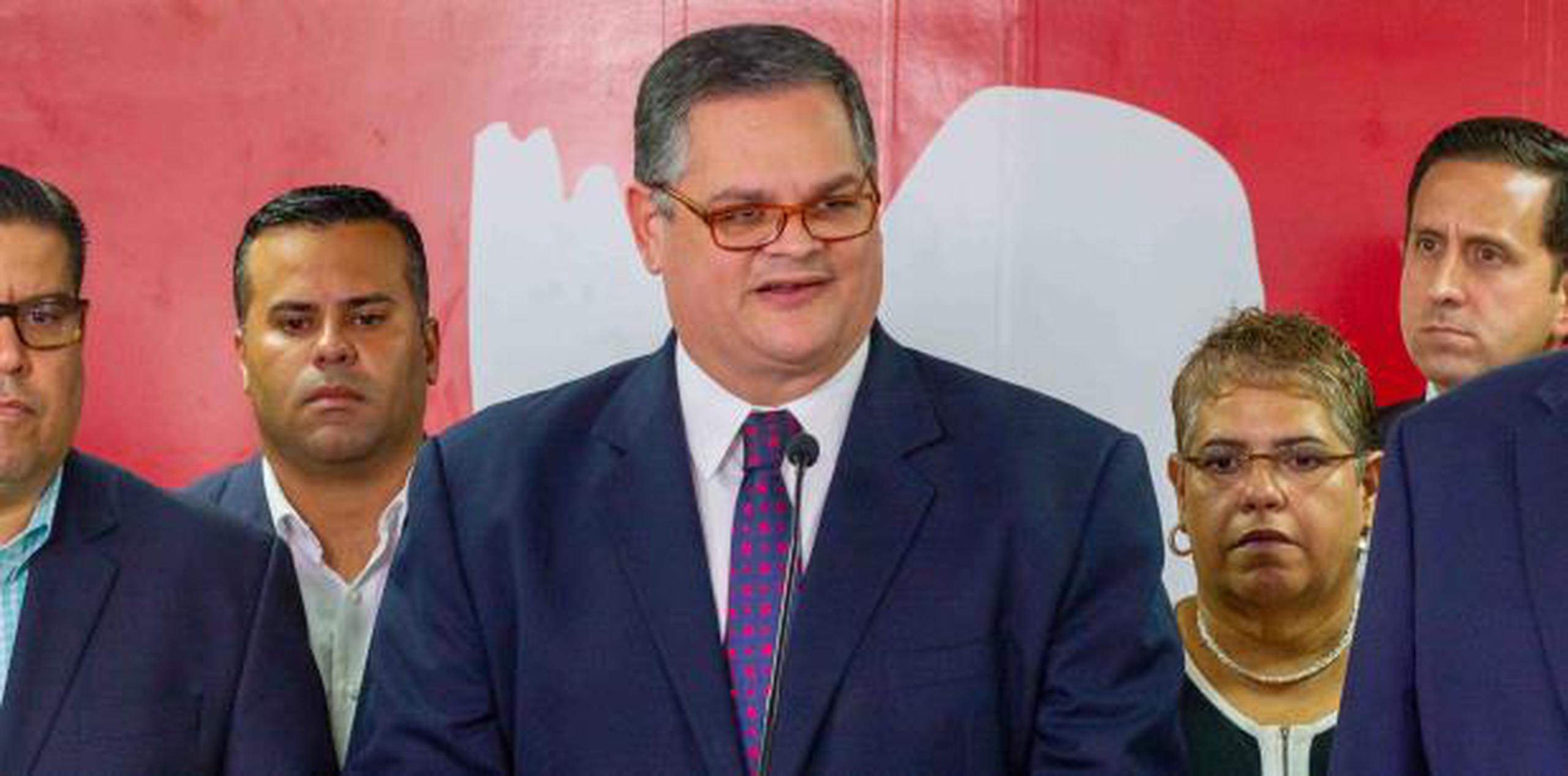 Aníbal José Torres, presidente del Partido Popular Democrático, afirmó que "creerle" a Ricardo Rosselló "es imposible". (Para Primera Hora / Ricardo Reyes)