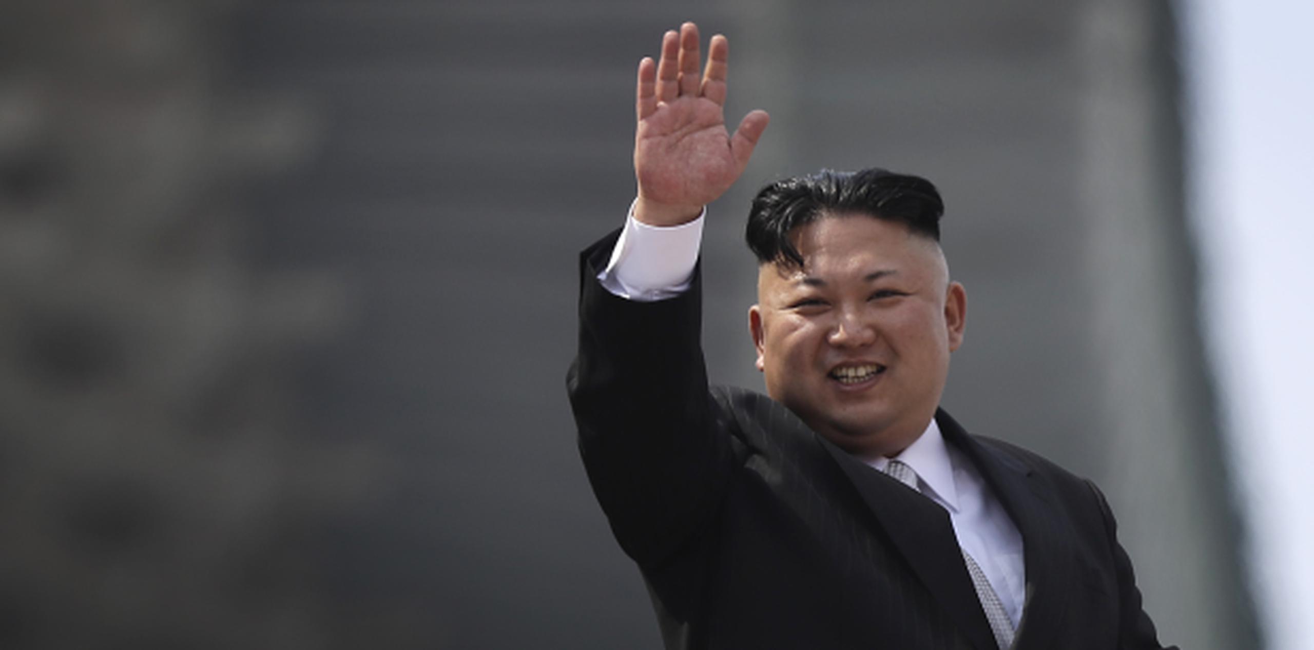 Kim Jong-un, líder de Corea del Norte. (AP / Wong Maye-E)