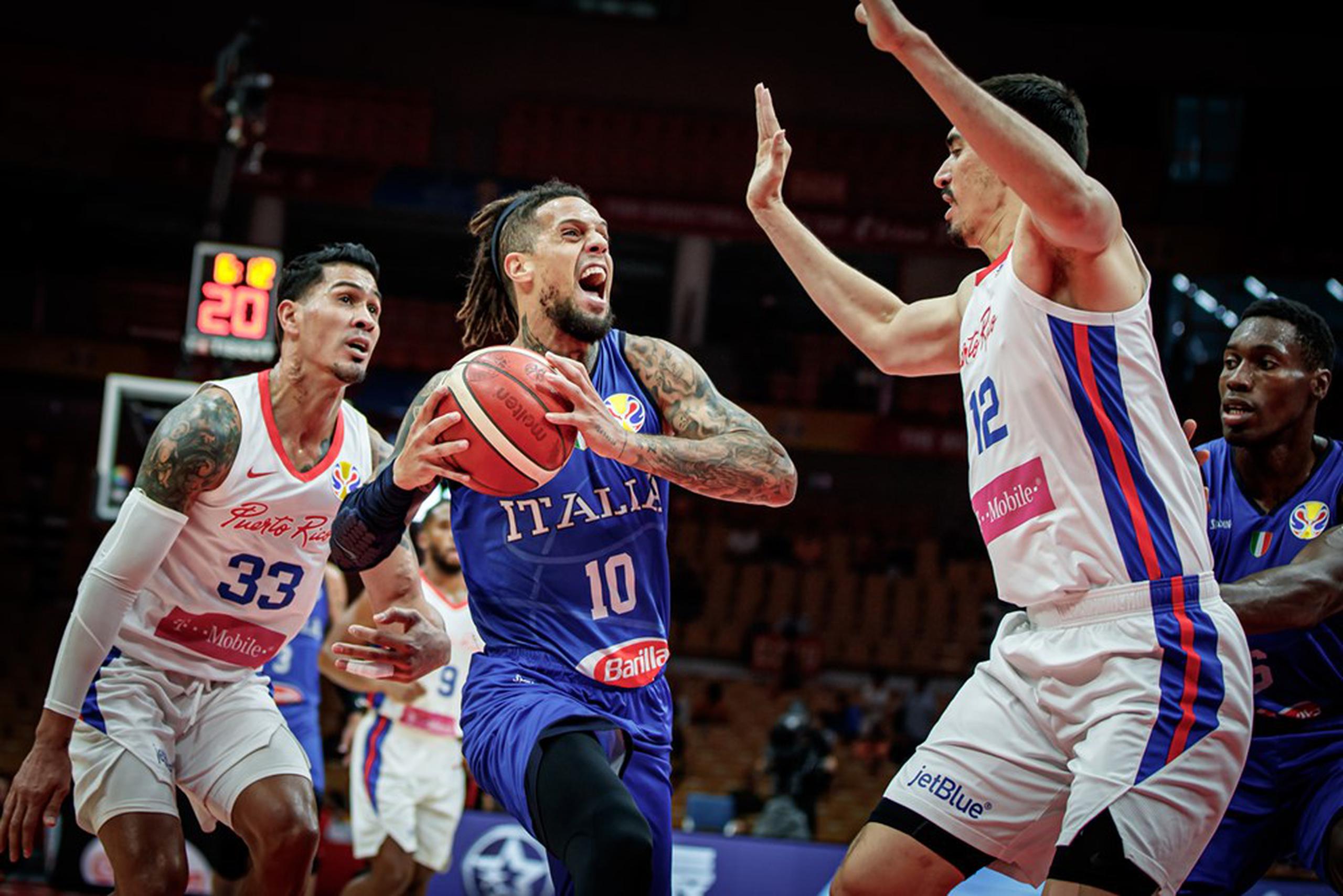 Puerto Rico e Italia tienen su historia a nivel internacional. Su más reciente encuentro fue en la fase octavos de final de la Copa del Mundo de la FIBA en el 2019. Allí los italianos superaron a los boricuas por 94-89.