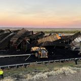 Tren se descarrila en Colorado y mata al conductor de un camión 