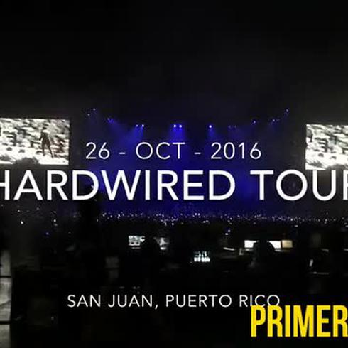 Metallica inicia su "Hardwired Tour" en el Choliseo
