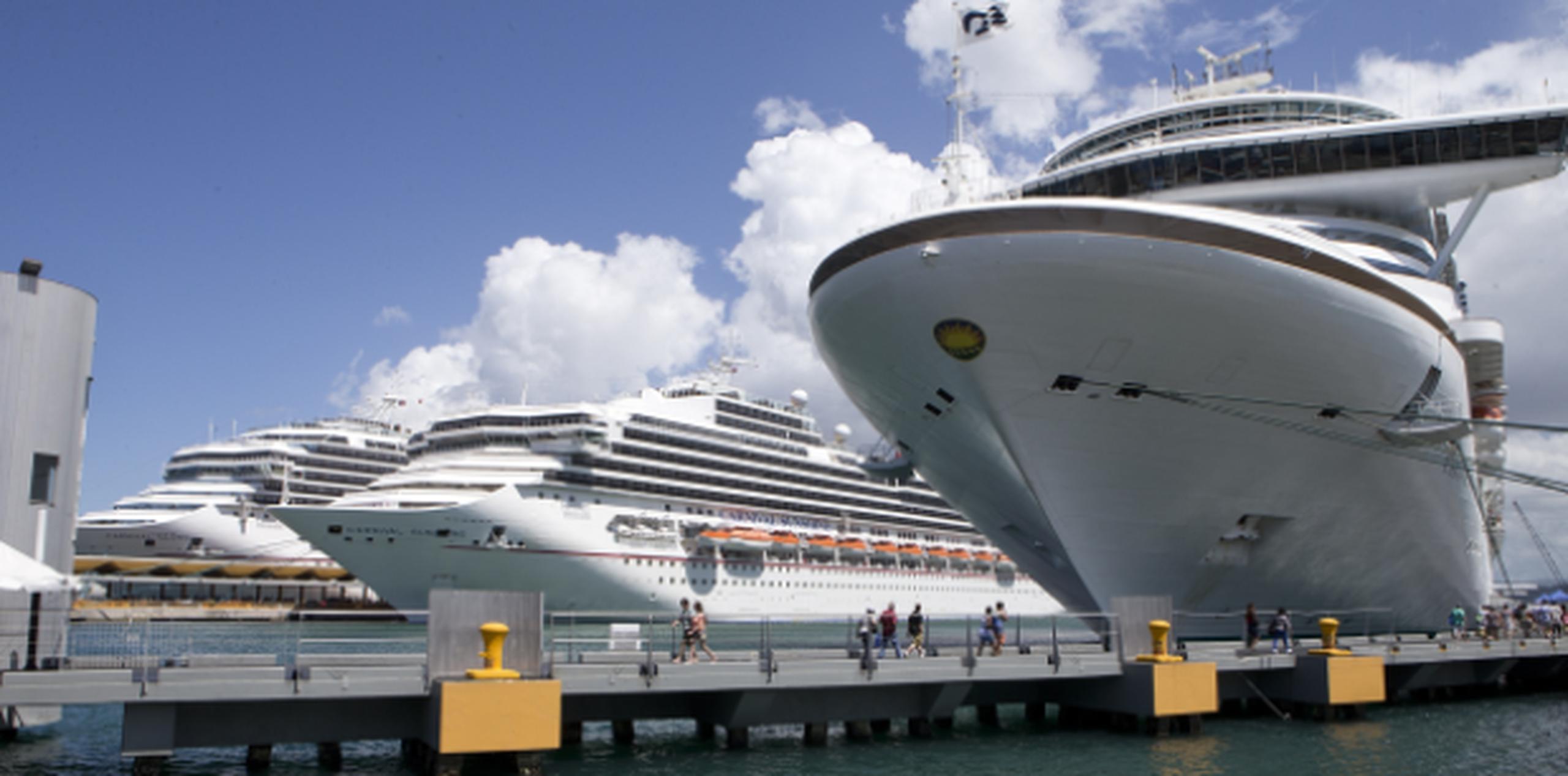 Entre los dos tendrán 10 visitas, lo que generará la visita de unos 60,000 pasajeros adicionales al Puerto de San Juan. (Archivo)