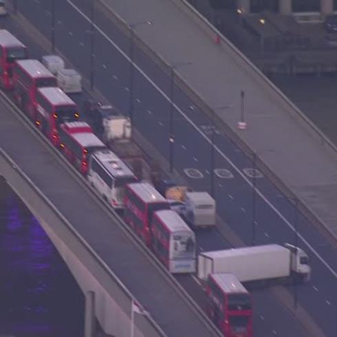 Escalofriante momento en que muere el supuesto terrorista del Puente de Londres