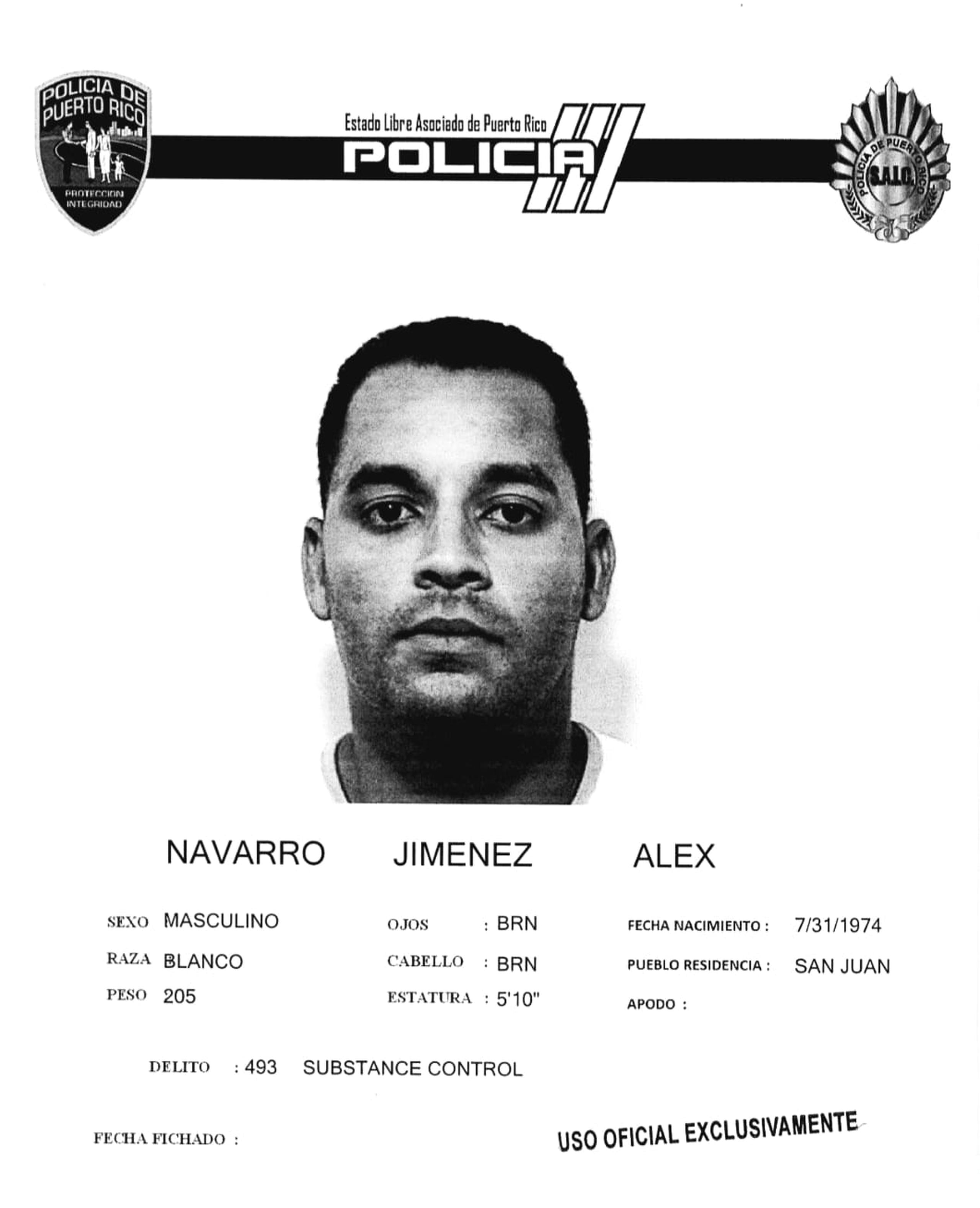 Alex Navarro Jiménez fue asesinado cuando se disponía a abrir su negocio en la intersección de la avenida San Claudio con la calle 1 de la zona industrial, en Cupey.