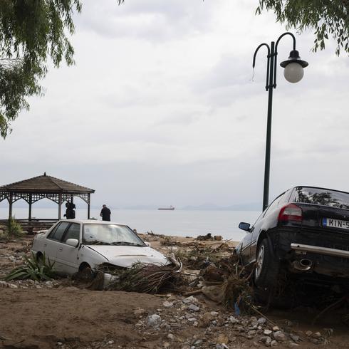 FOTOS: Devastadoras inundaciones en Grecia