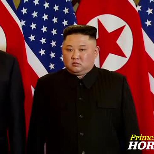 Trump y Kim Jong-un se aprietan las manos en su gran reencuentro
