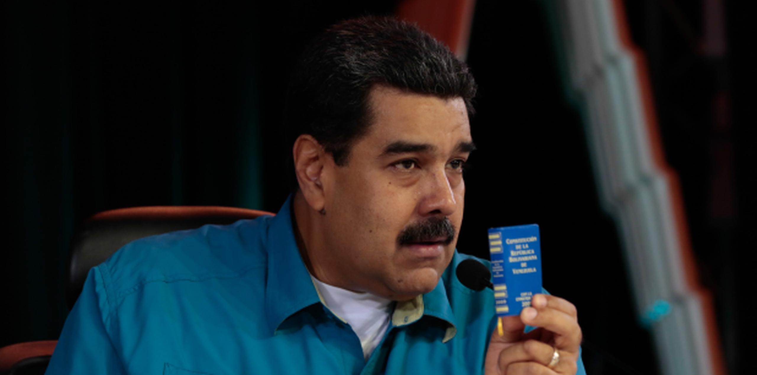 Nicolás Maduro, presidente de Venezuela. (EFE/PRENSA MIRAFLORES)