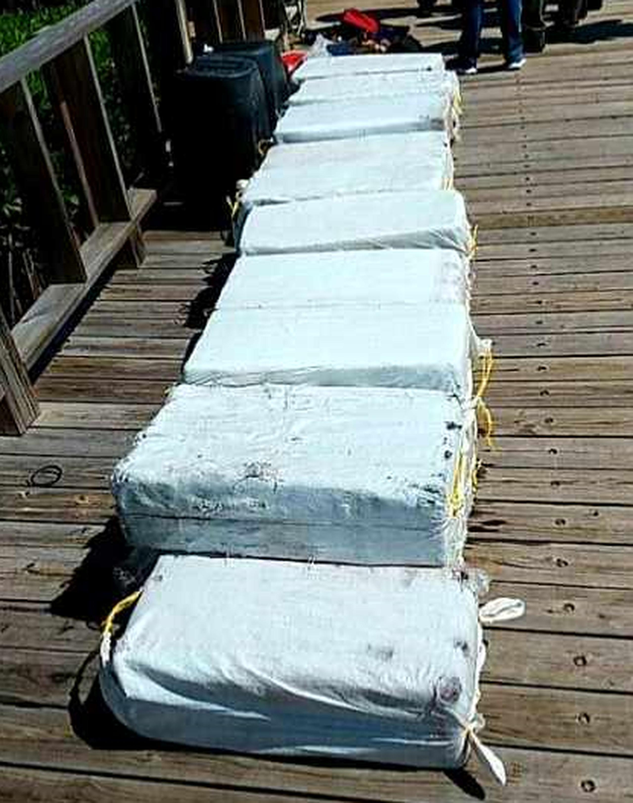 cargamento de cocaína ocupada en la costa de Cabo Rojo