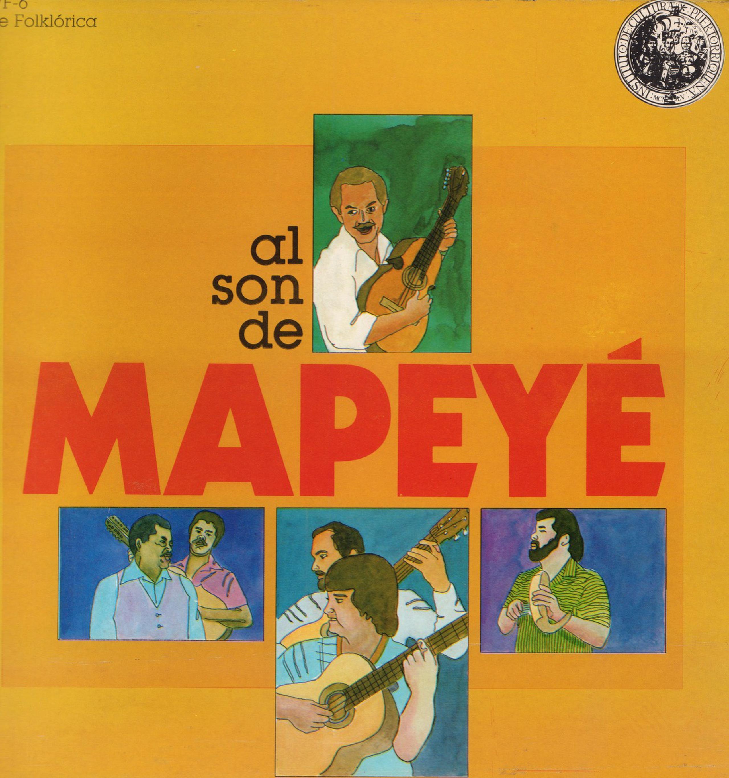 Portada de una producción del grupo puertorriqueño Mapeyé.
