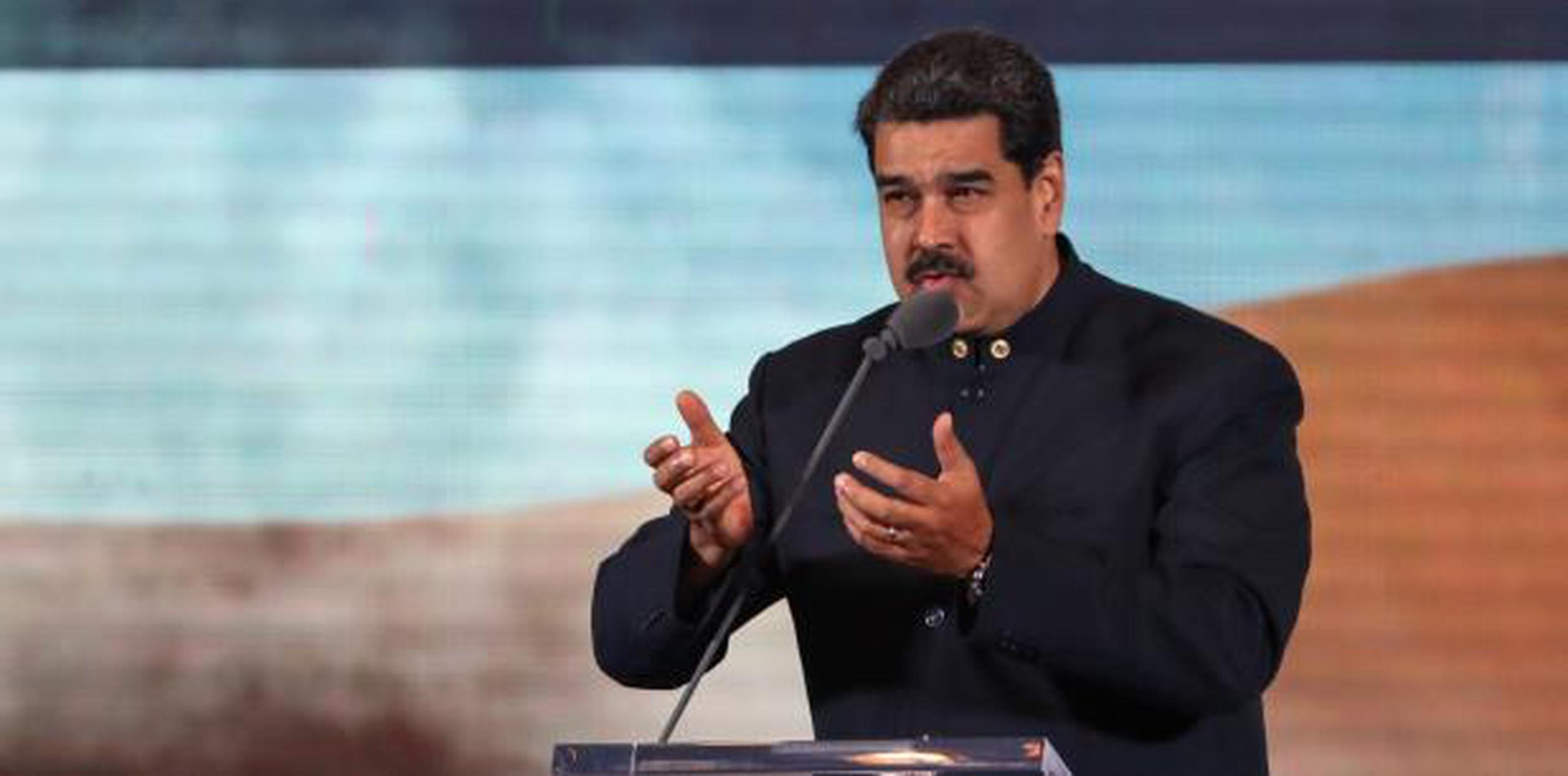 El presidente Nicolás Maduro se ha negado a recibir ayuda humanitaria de Estados Unidos (EFE)
