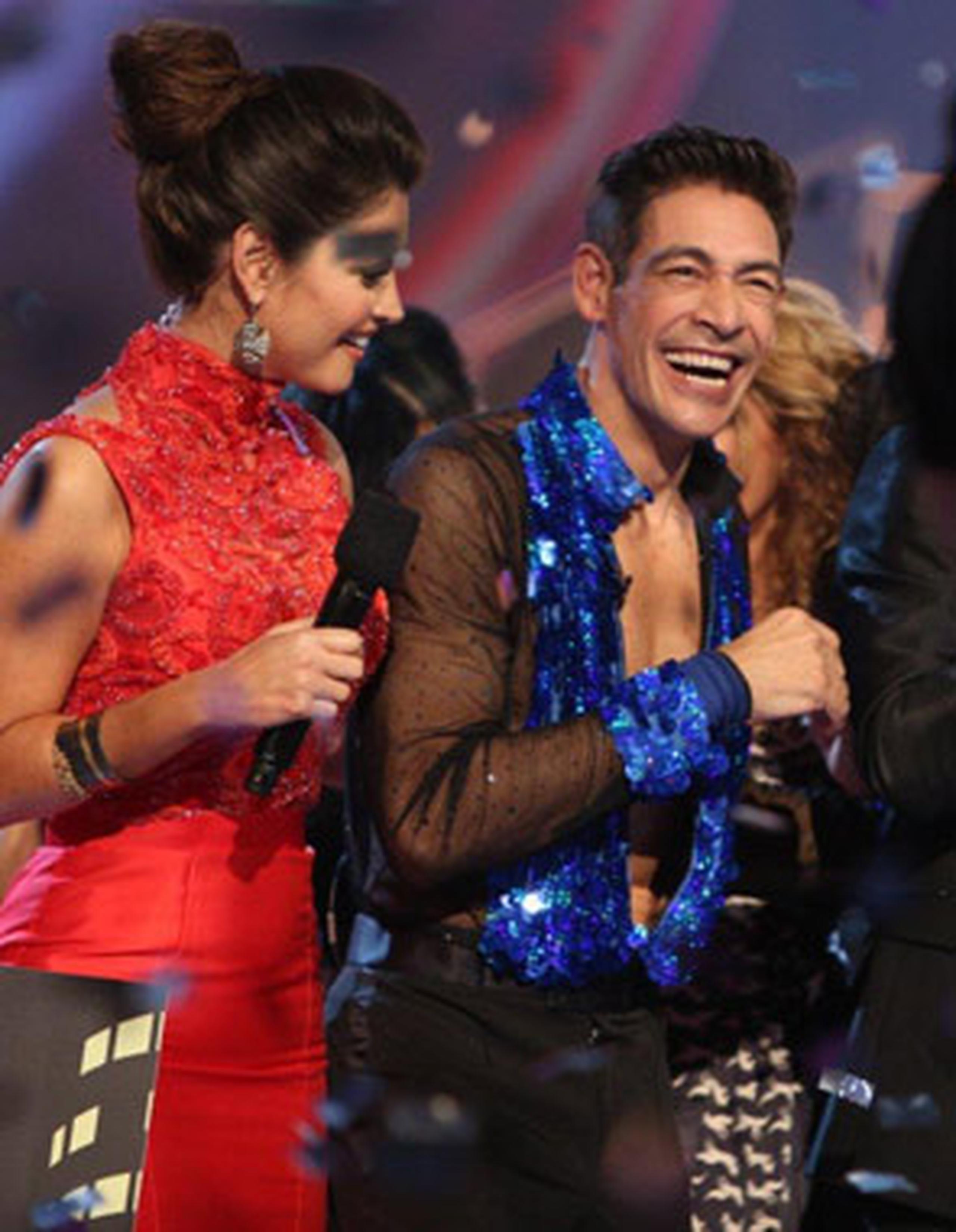 Johnny Lozada fue el ganador de Mira quién baila, siguiéndole los pasos a Adamari López. (Univisión)
