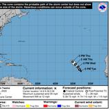 Se forma la depresión tropical 12 en el Atlántico 