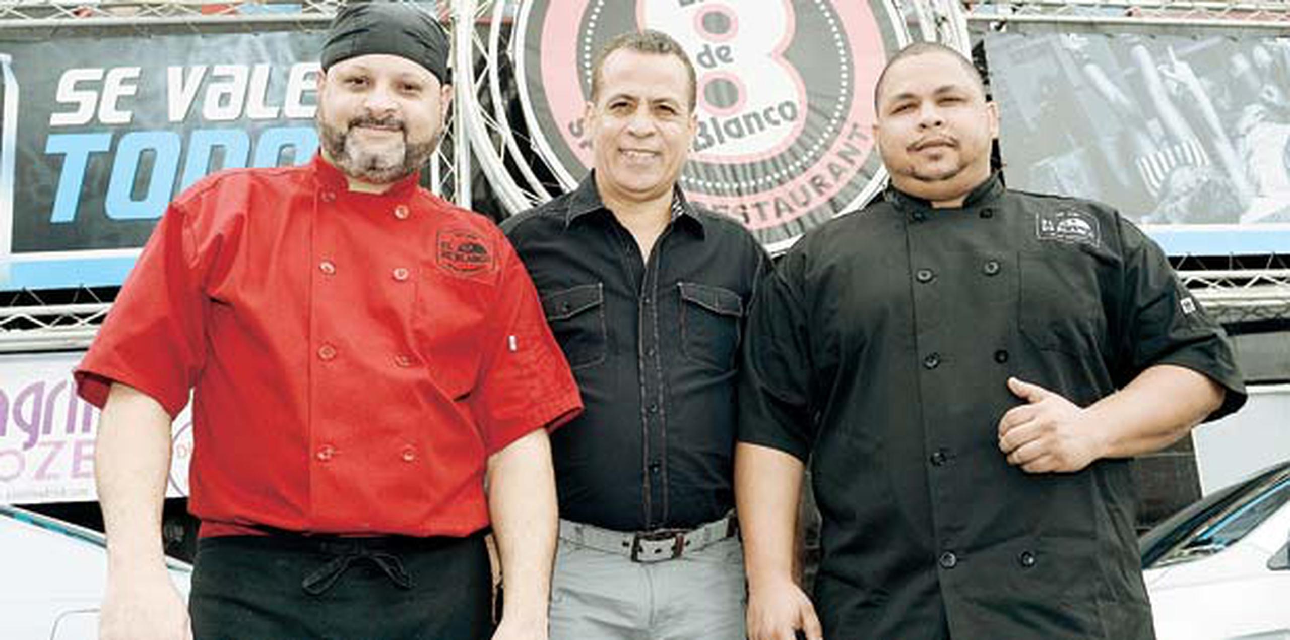 De izquierda a derecha José Díaz, Rafael “Sifo” Blanco y Eddie Greullón. (gerald.lopez@gfrmedia.com)