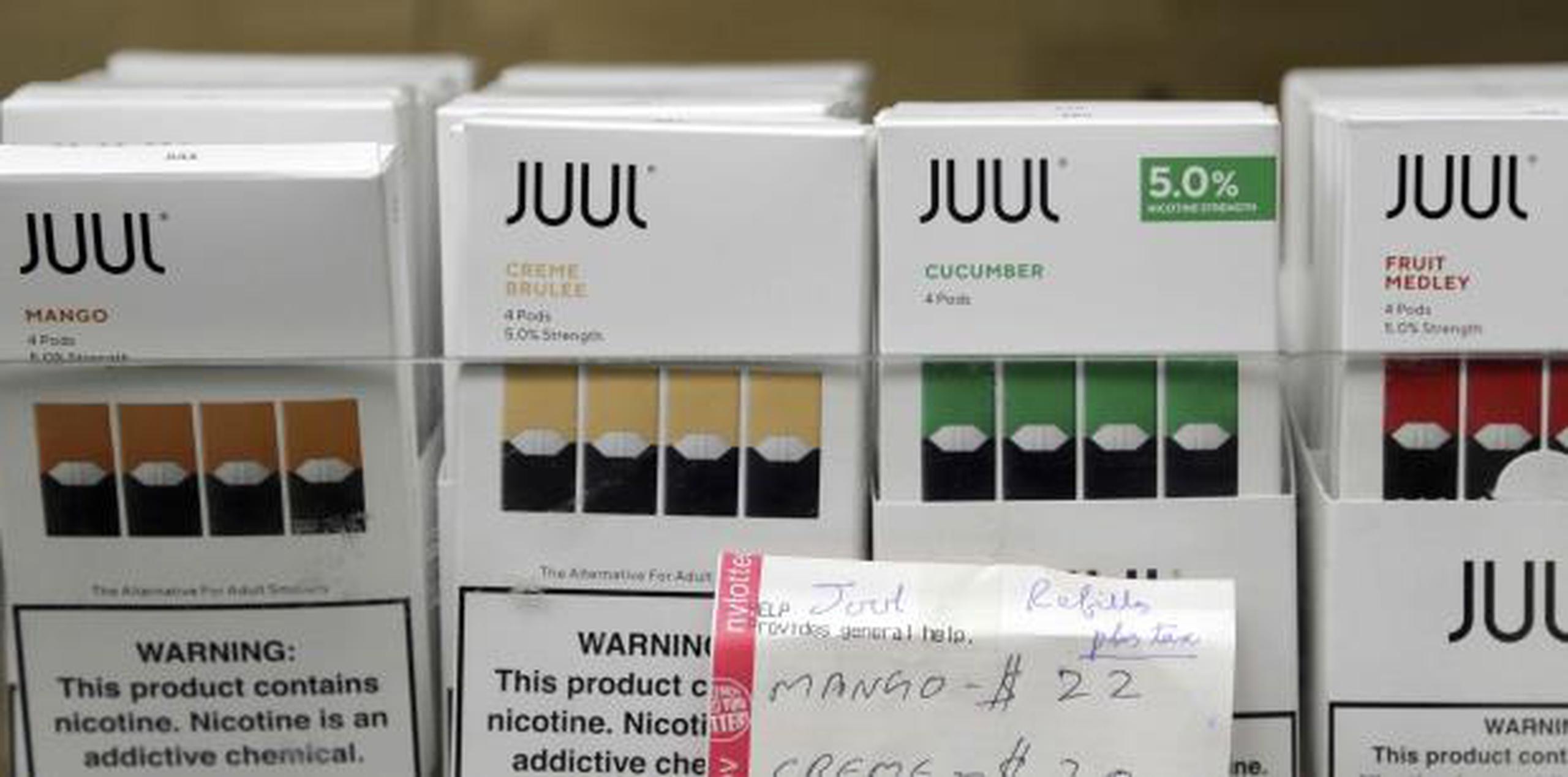 La empresa con sede en San Francisco también enfrenta demandas presentadas por consumidores adultos y menores de edad que aseguran haber adquirido una adicción a la nicotina a través de sus productos. (AP)