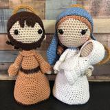 Hermanas artesanas de Orocovis son unas titanas en muñecas de trapo y tejidos para bebés